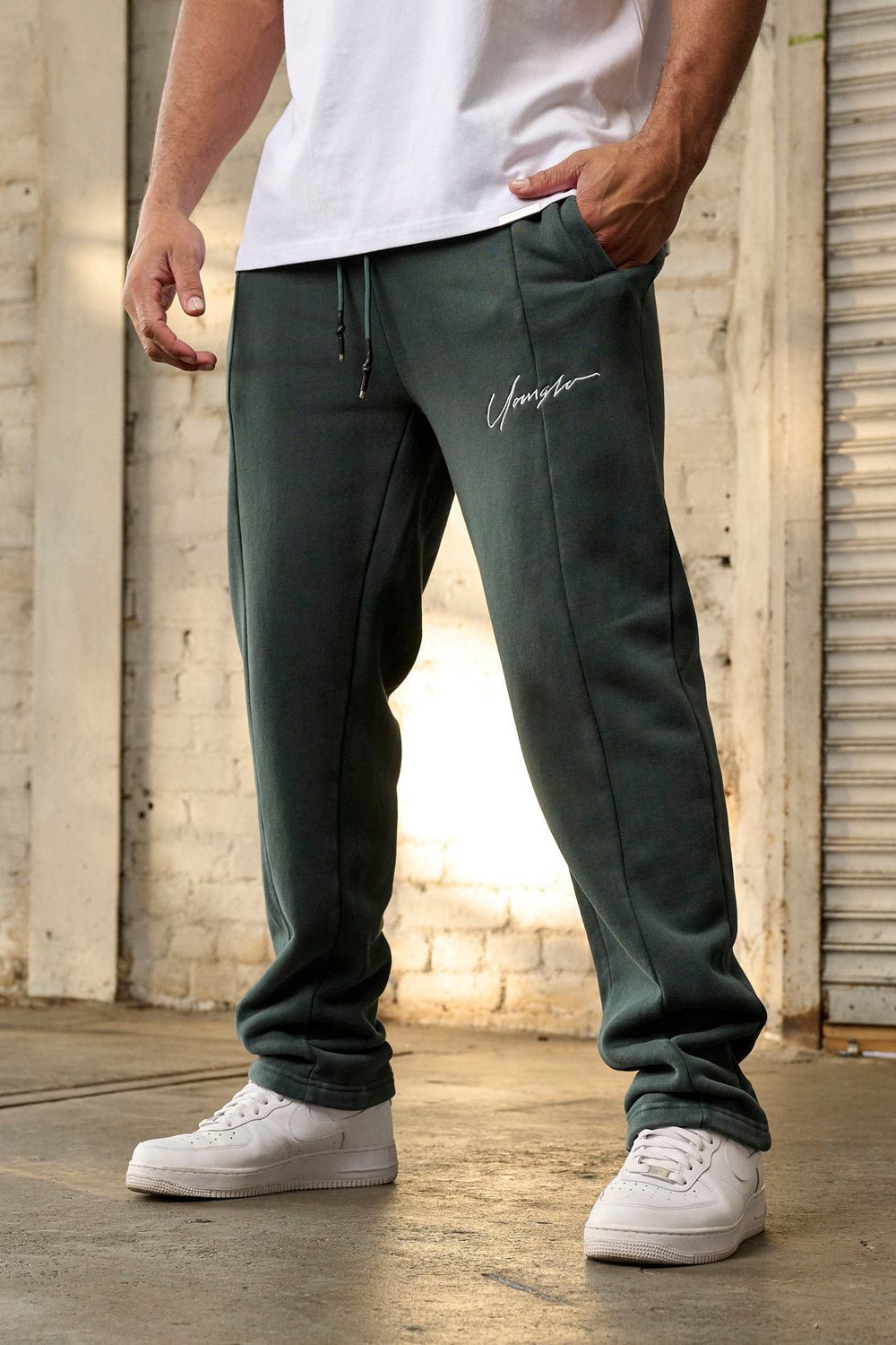 Young LA 229 - Frontline Sweat Pants Teal | XHFCN8375