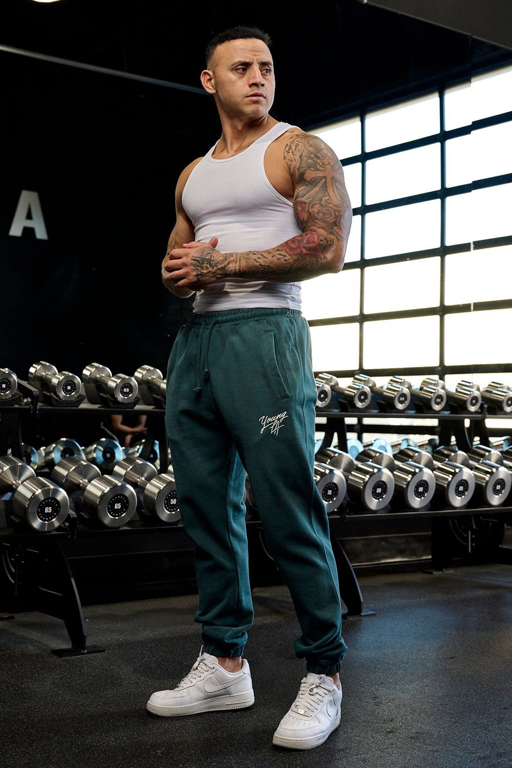 Young LA 232 - Legacy Joggers Teal | XBJND1582