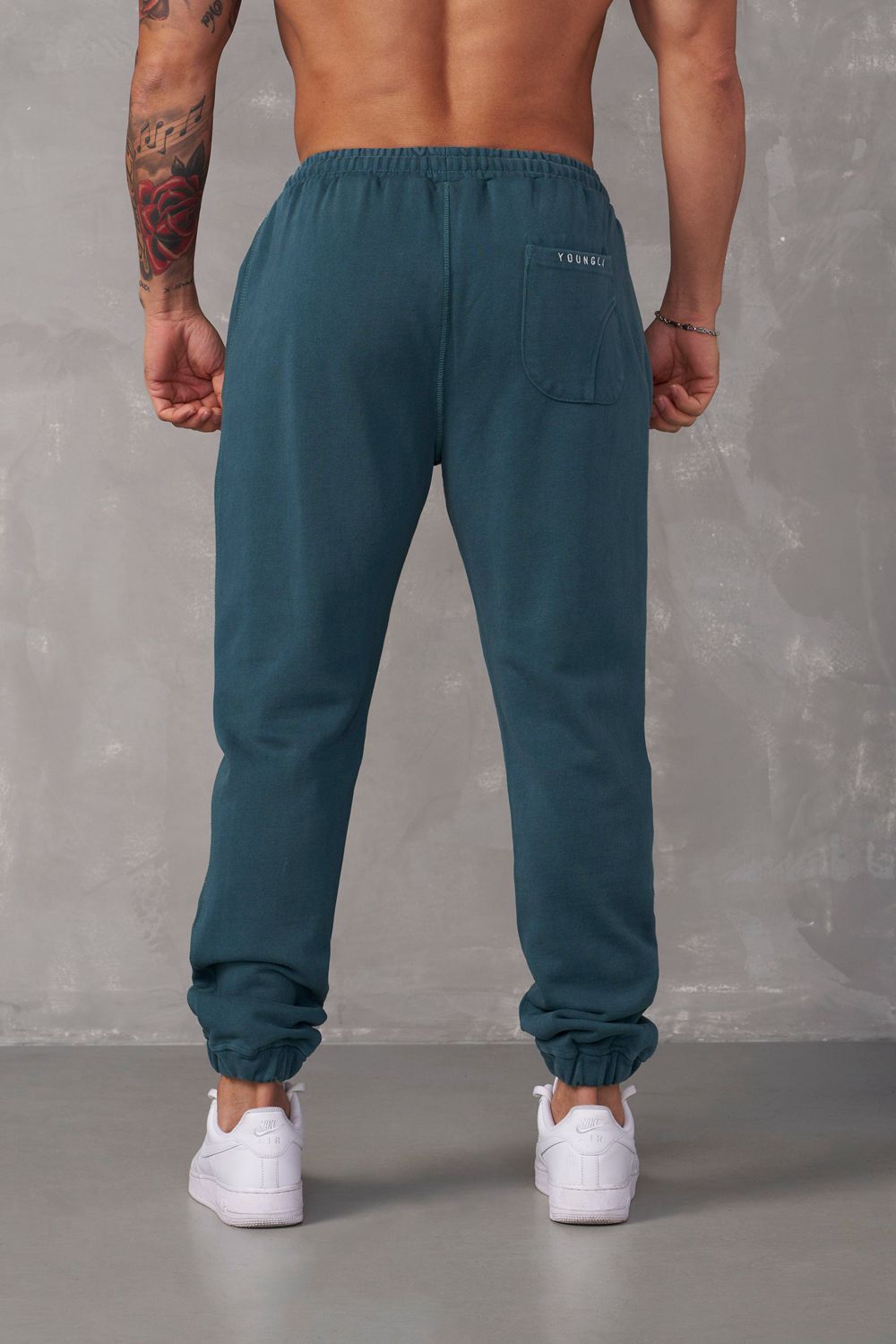 Young LA 232 - Legacy Joggers Teal | XBJND1582