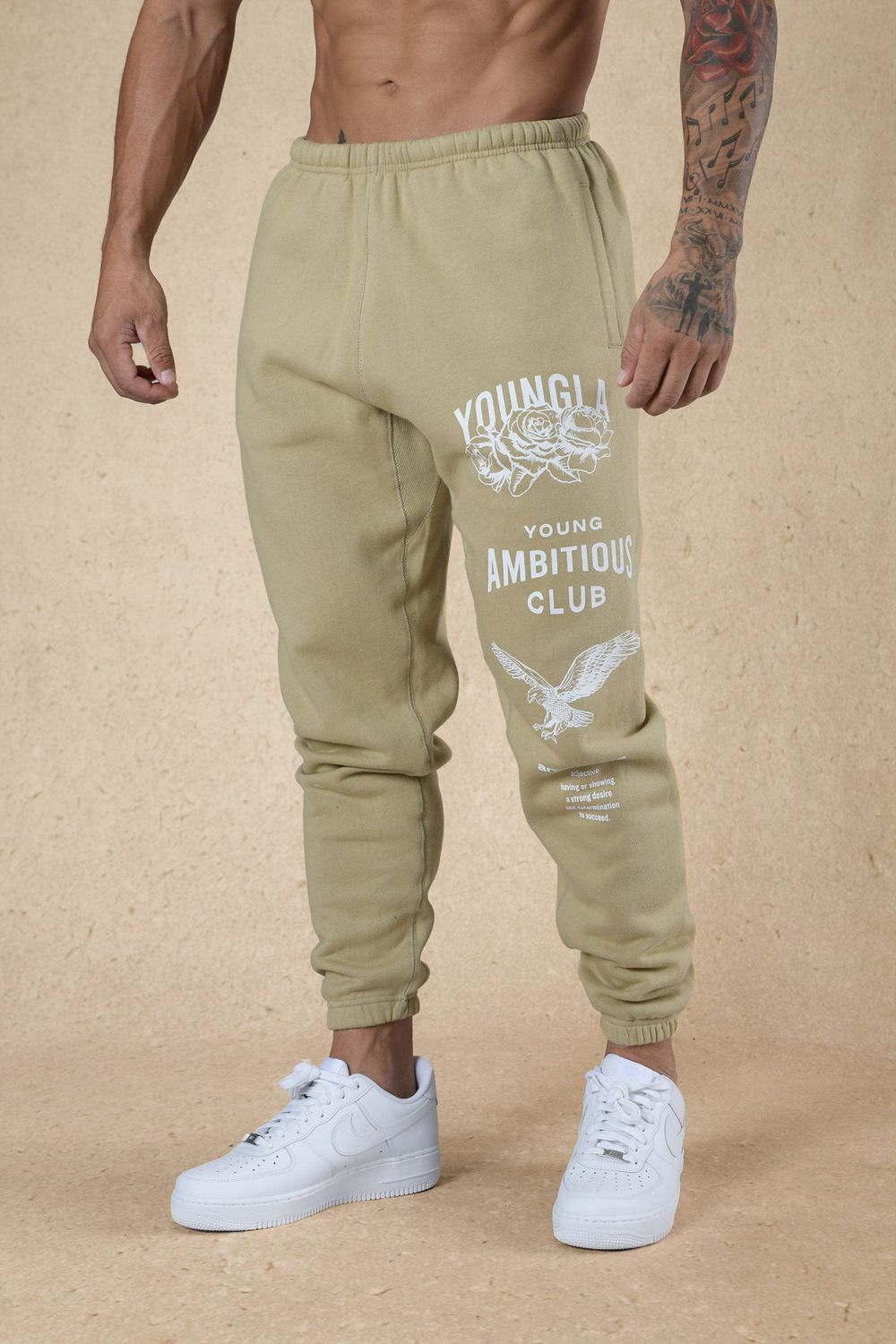 Young LA 233 The Immortal Joggers Beige | ADJEF5603