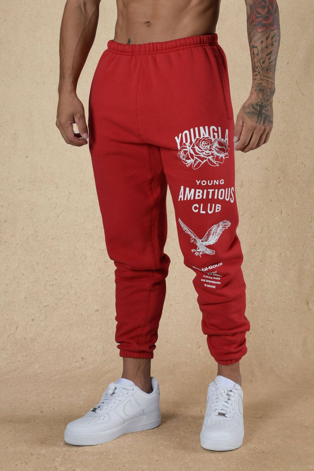 Young LA 233 The Immortal Joggers Rood | LZJAN2963