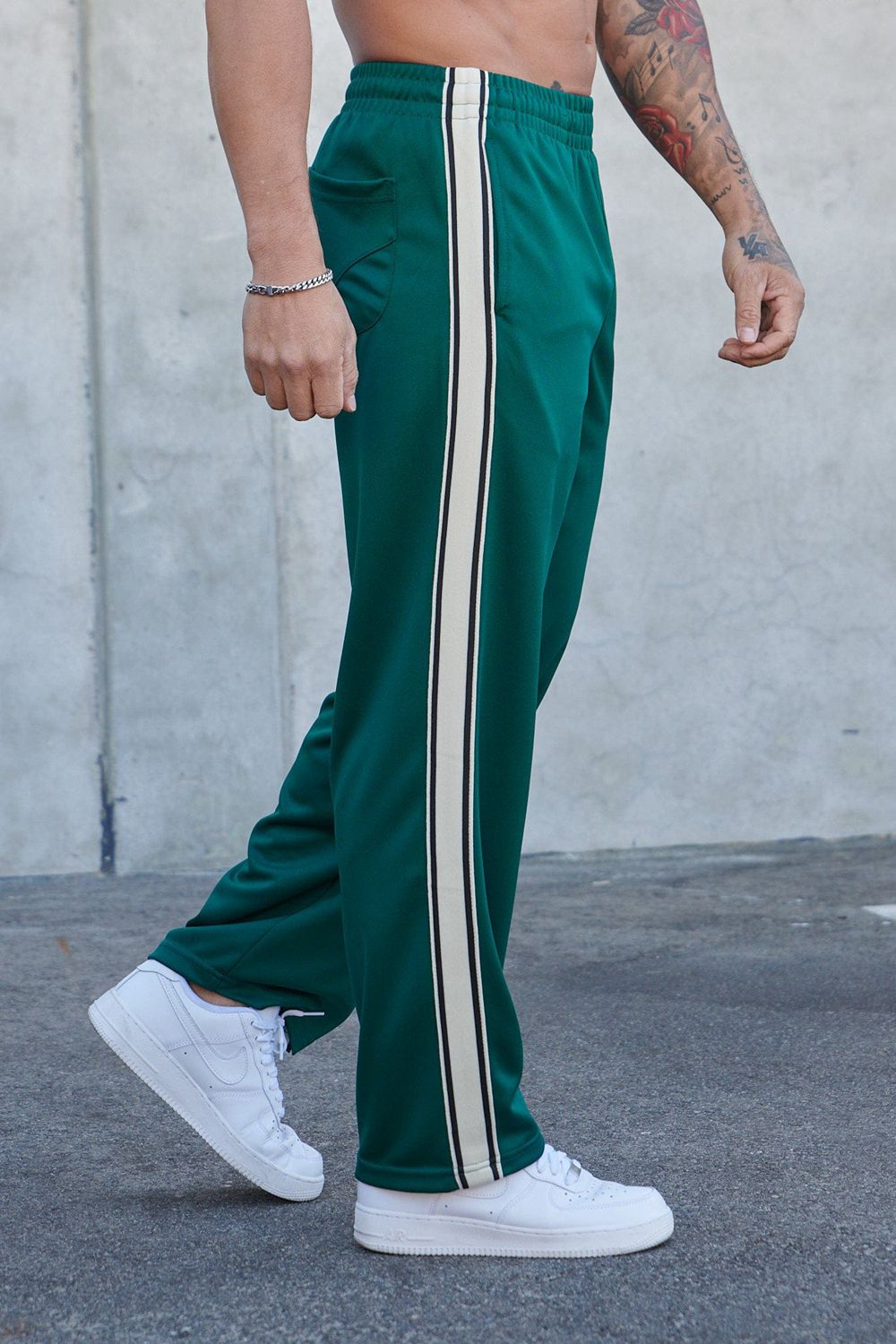 Young LA 241 - Warm Up Pants Groen | AFKXR0273