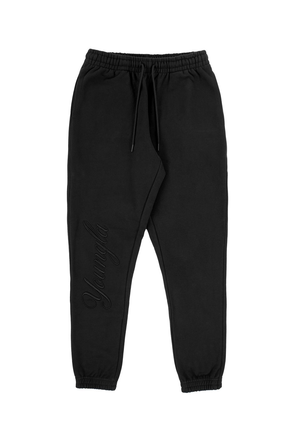 Young LA 245 Autograph Joggers Zwart | OCGHZ9324