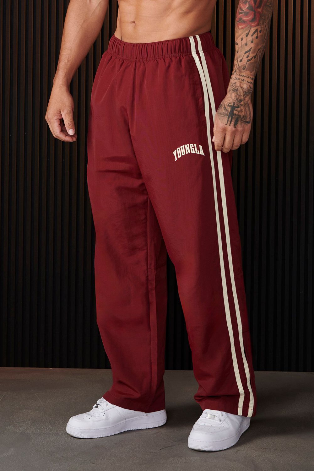 Young LA 249 - Flagship Track Pants Bordeaux | ALPRW3951