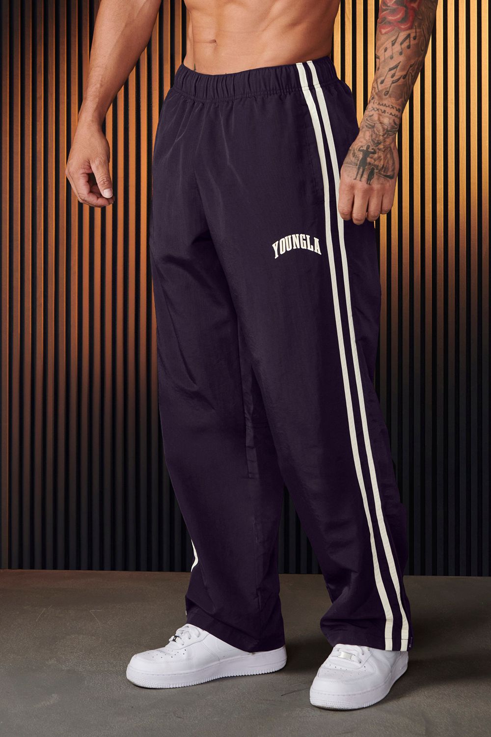 Young LA 249 - Flagship Track Pants Donkerblauw | FVYIG7342