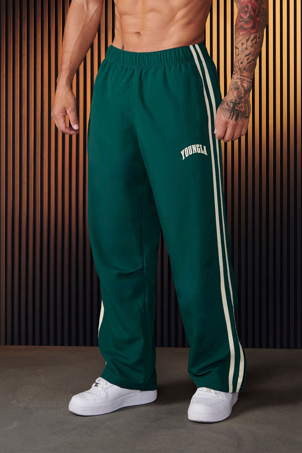 Young LA 249 - Flagship Track Pants Groen | FGSHN1267