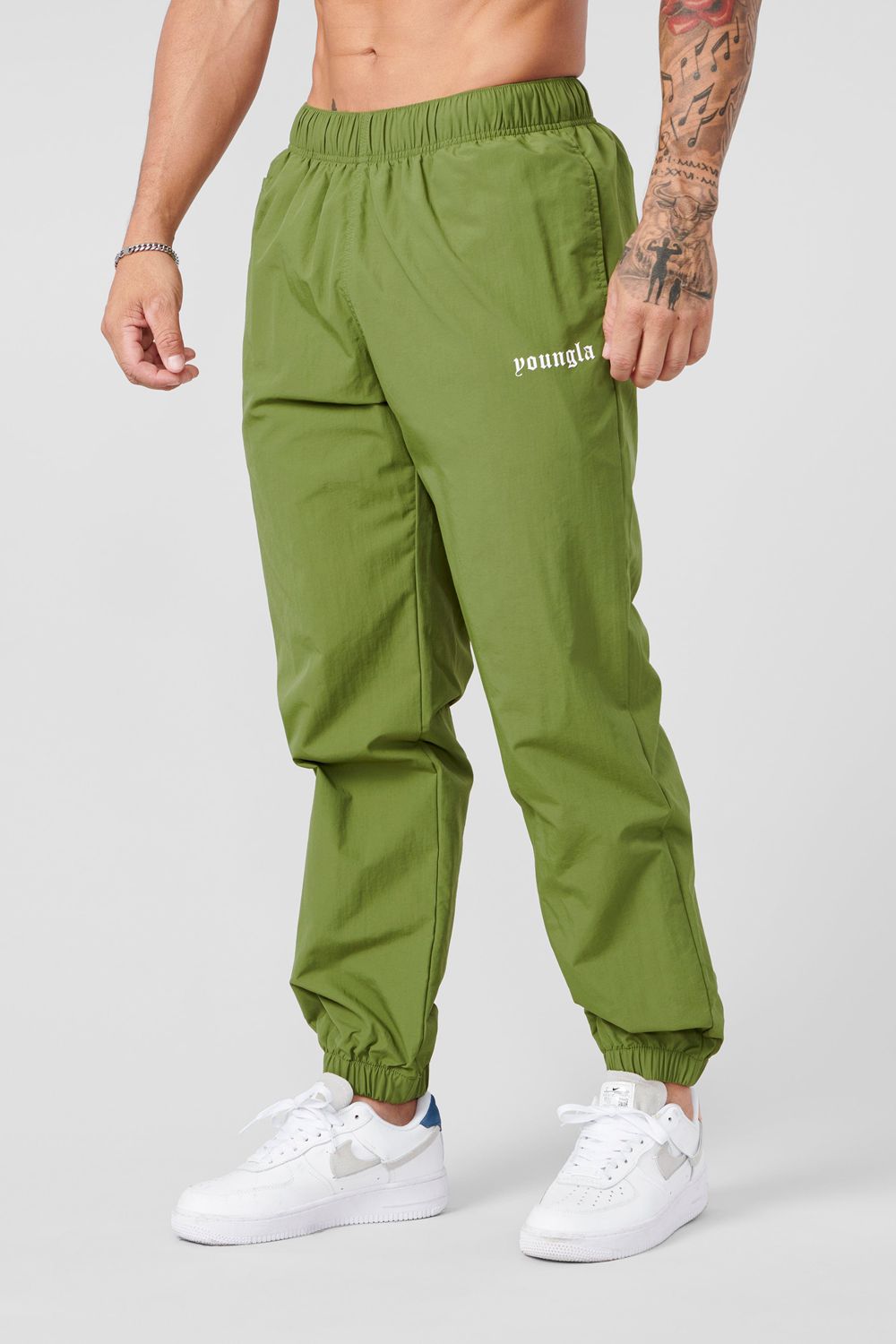 Young LA 254 - Swish Joggers Groen | CPGZJ7609