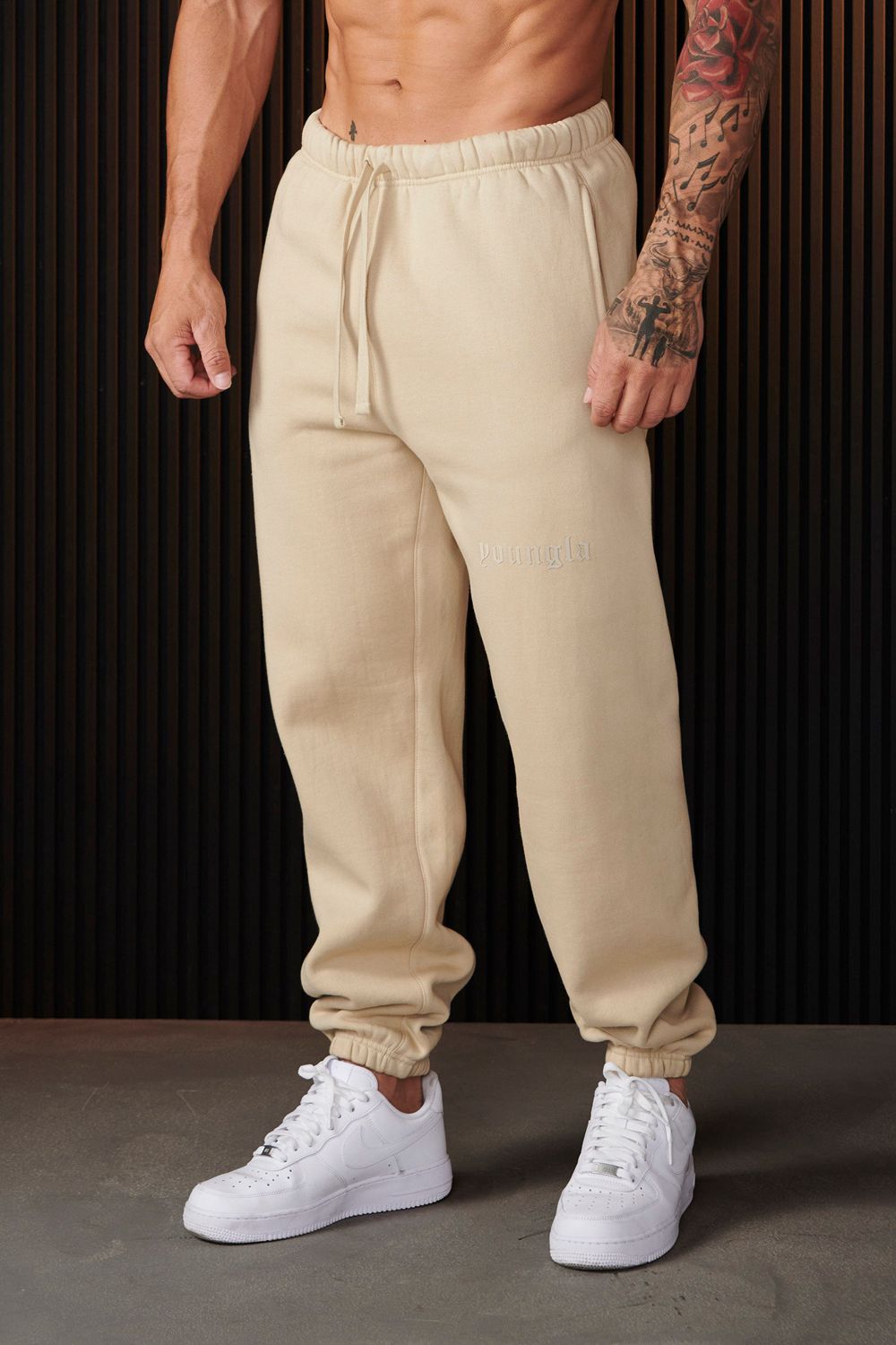 Young LA 266 - Cloud 9 Joggers Wit | HZAIB2417