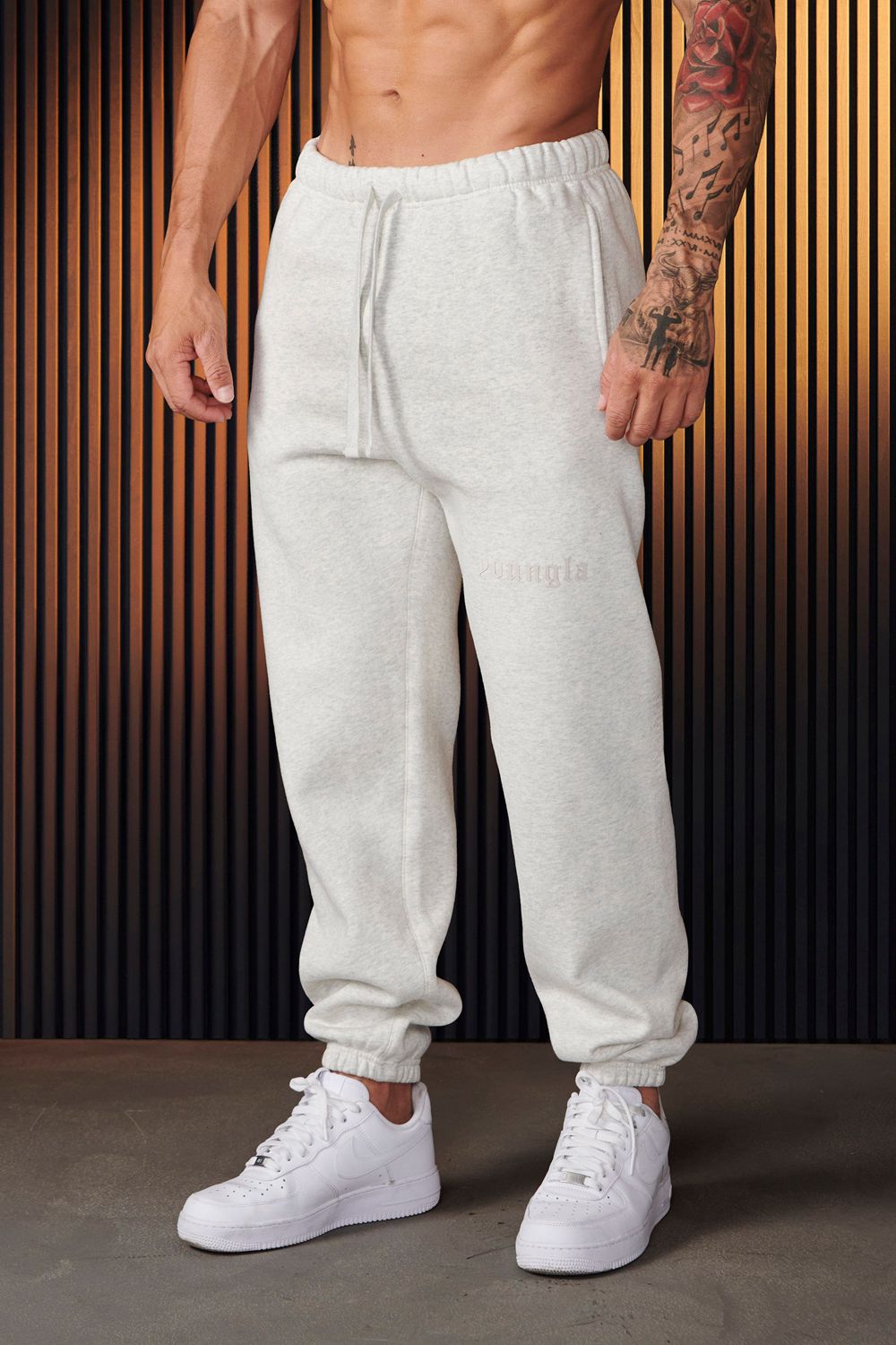 Young LA 266 - Cloud 9 Joggers Wit | HZAIB2417