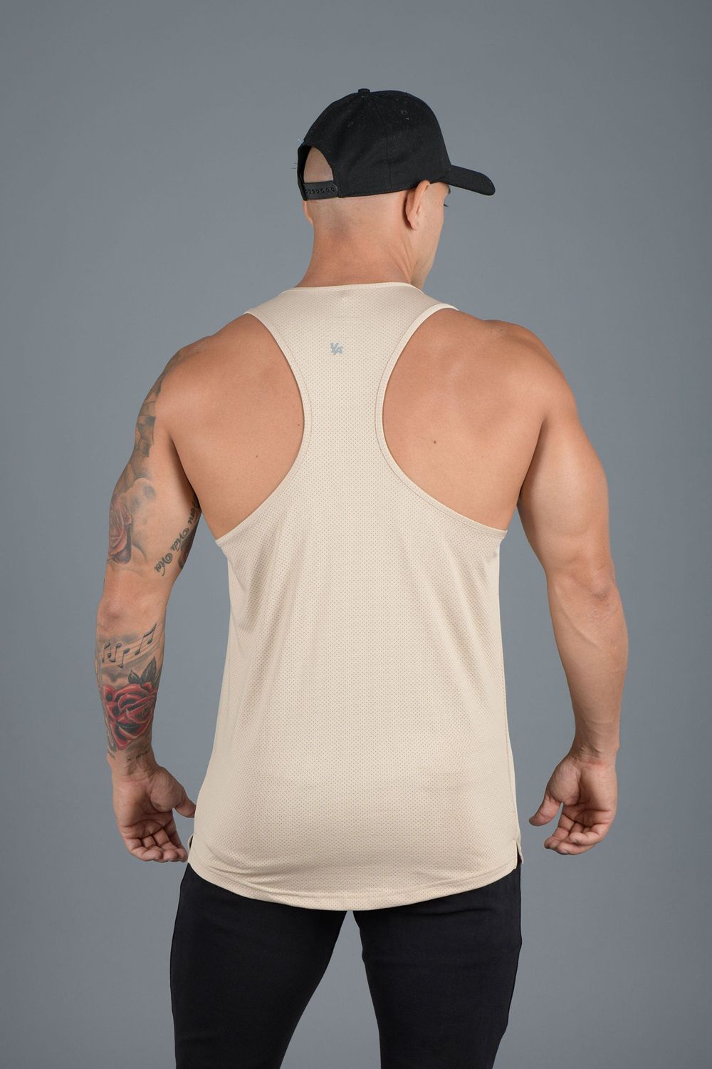 Young LA 305 Performance Line Tank Tops Beige | RSODB1084