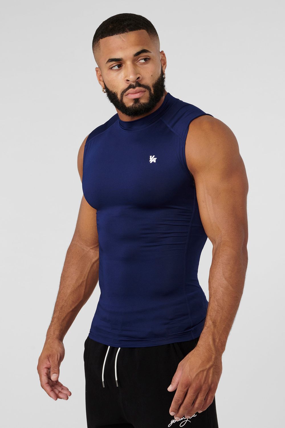 Young LA 315 - Stealth Compression Cut-Offs Blauw | WIFBO3648