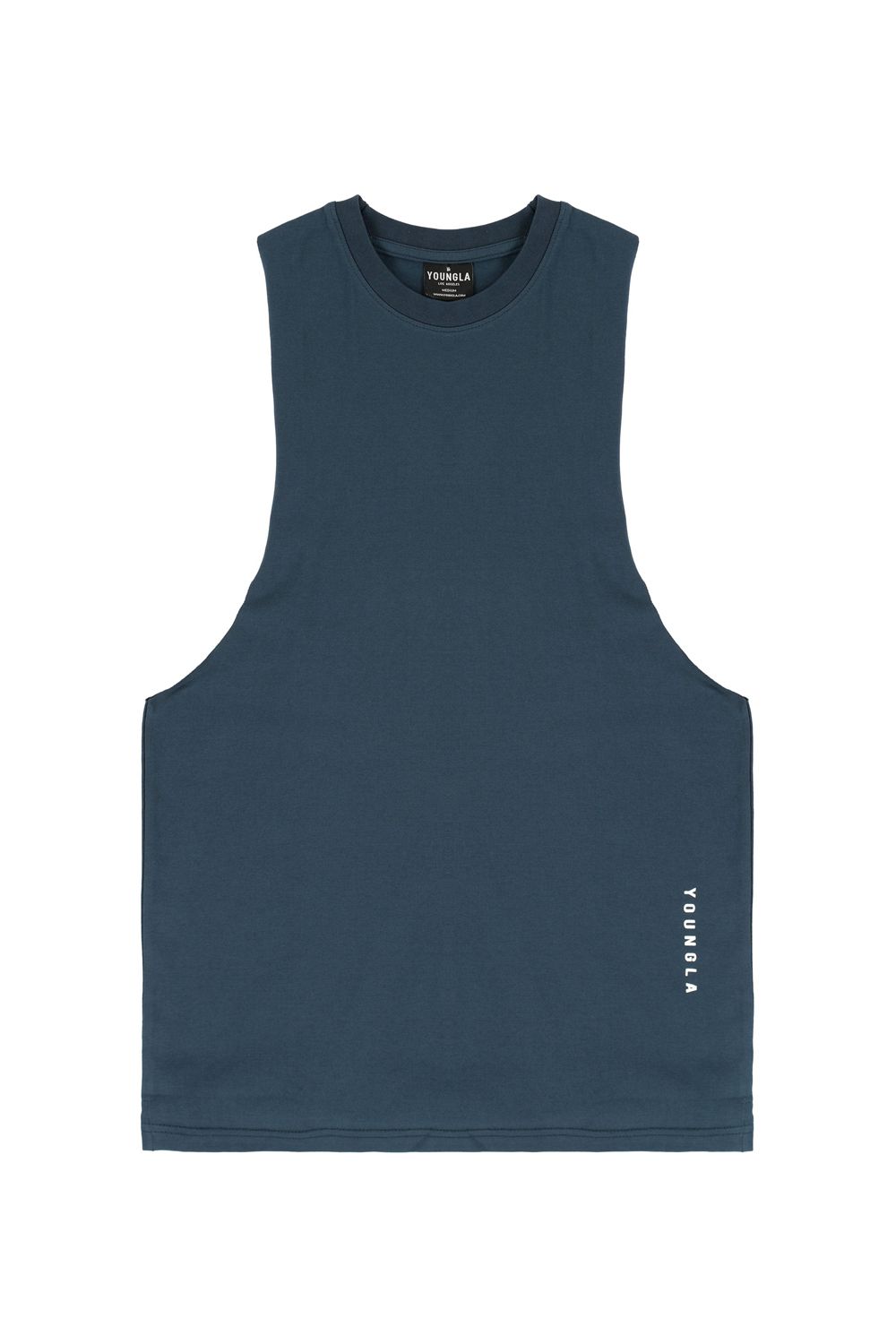 Young LA 317 Delt Tanks Blauw | OAIFC0651