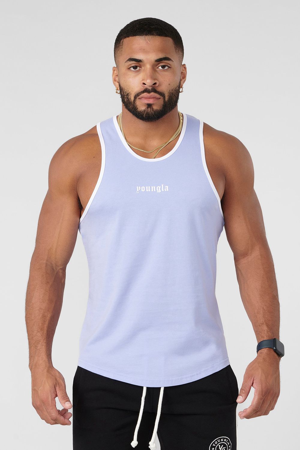 Young LA 319 - Pristine Tank Tops Blauw | VOMCQ8467