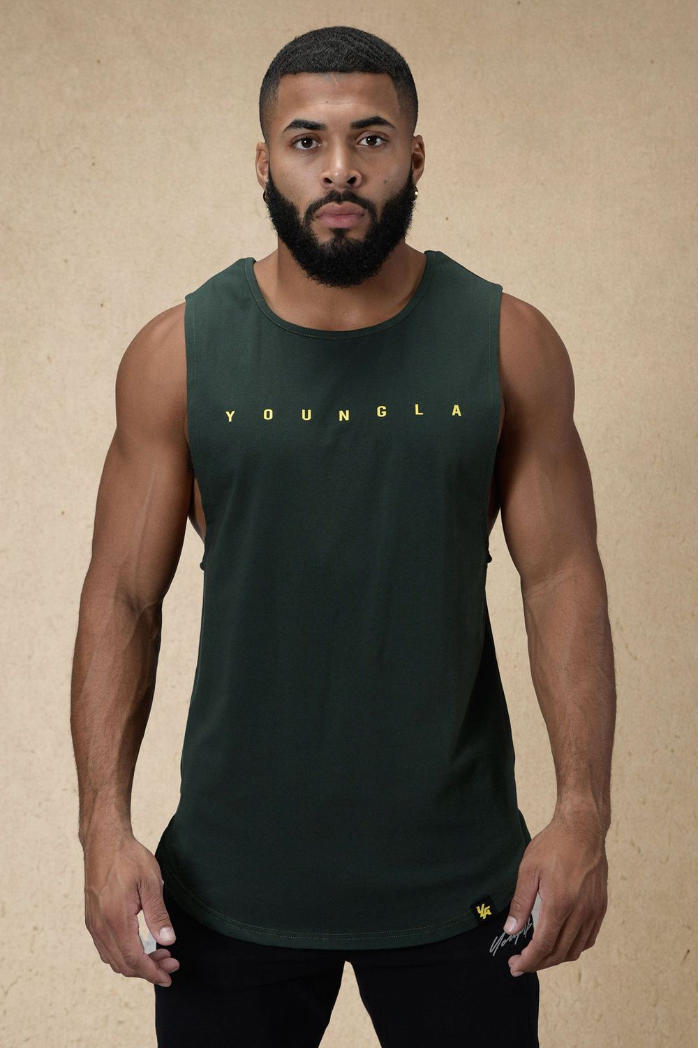 Young LA 332 Infinity Muscle Tanks Groen | SDHYG3421