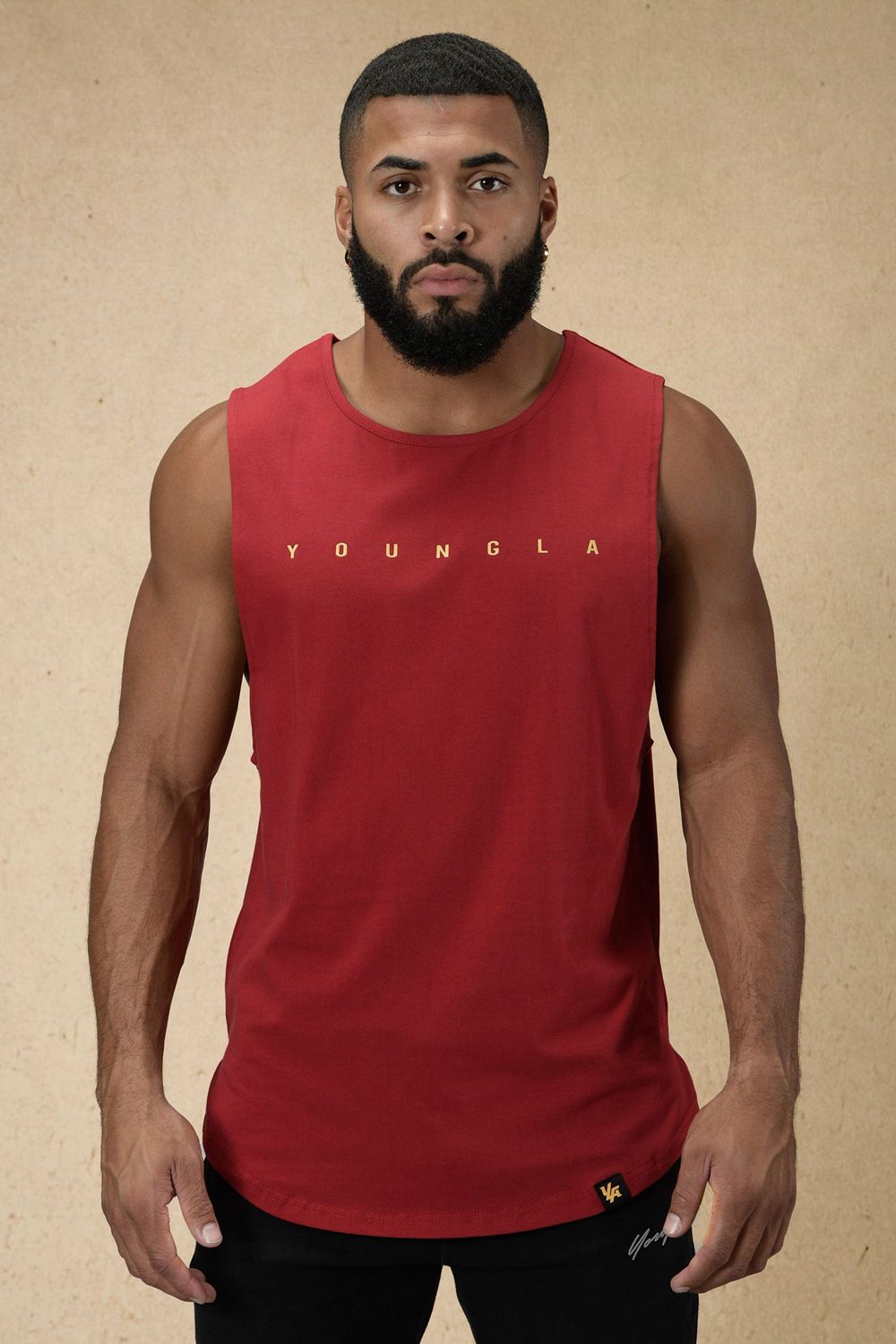 Young LA 332 Infinity Muscle Tanks Rood | MPLDG7406