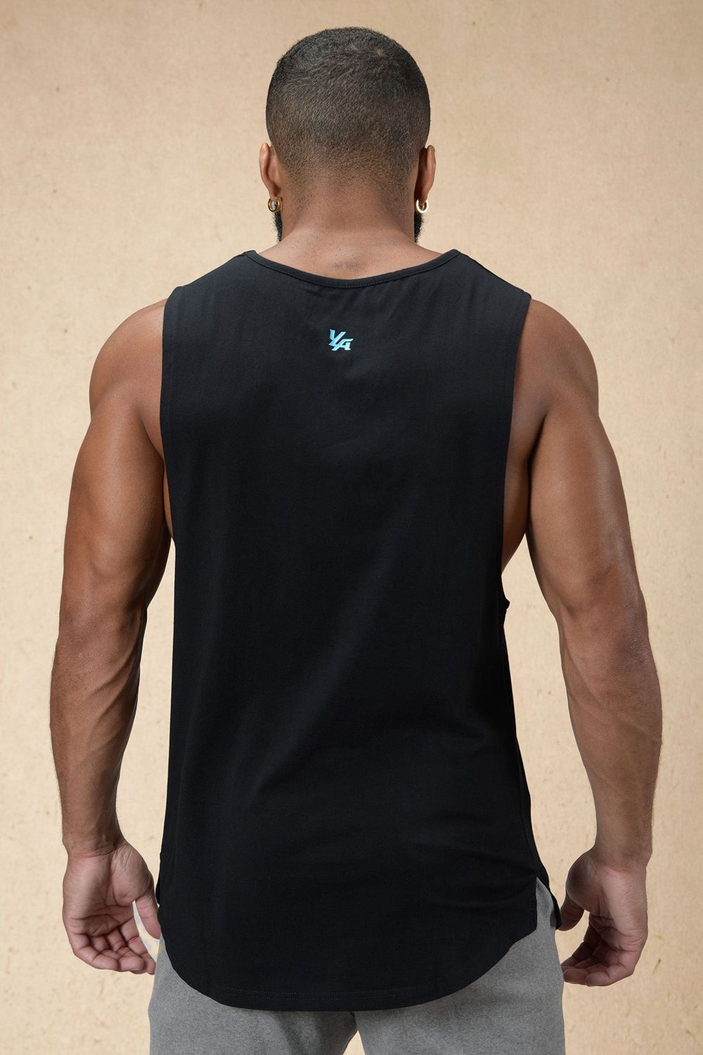 Young LA 332 Infinity Muscle Tanks Zwart | LBISO7901