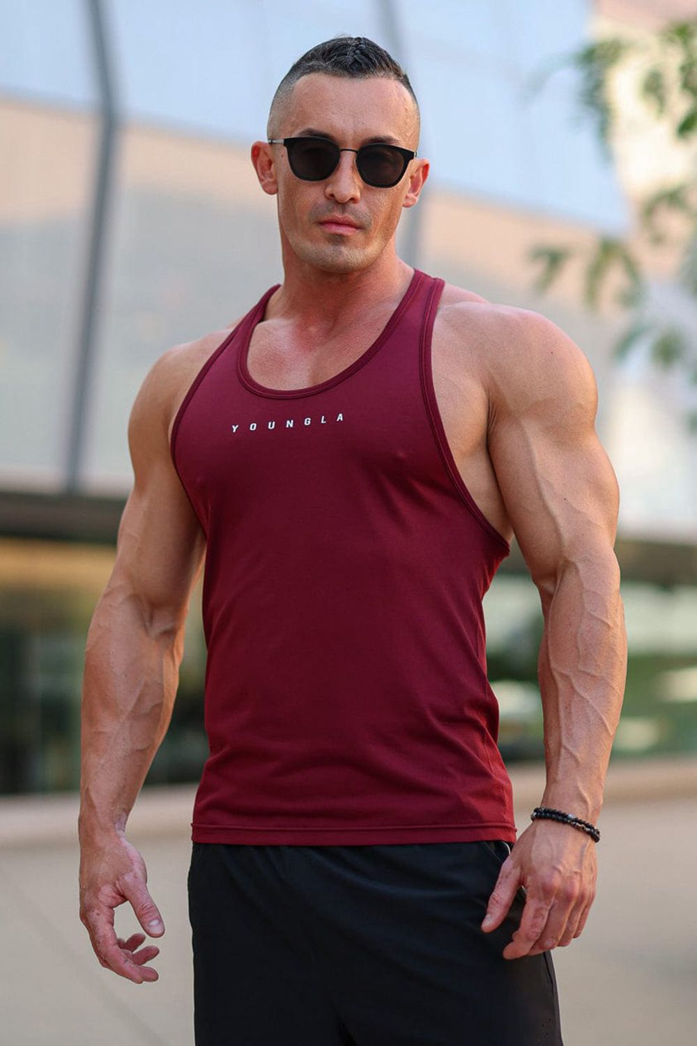 Young LA 336 Flex Fit Stringers Rood | EOMBH4957