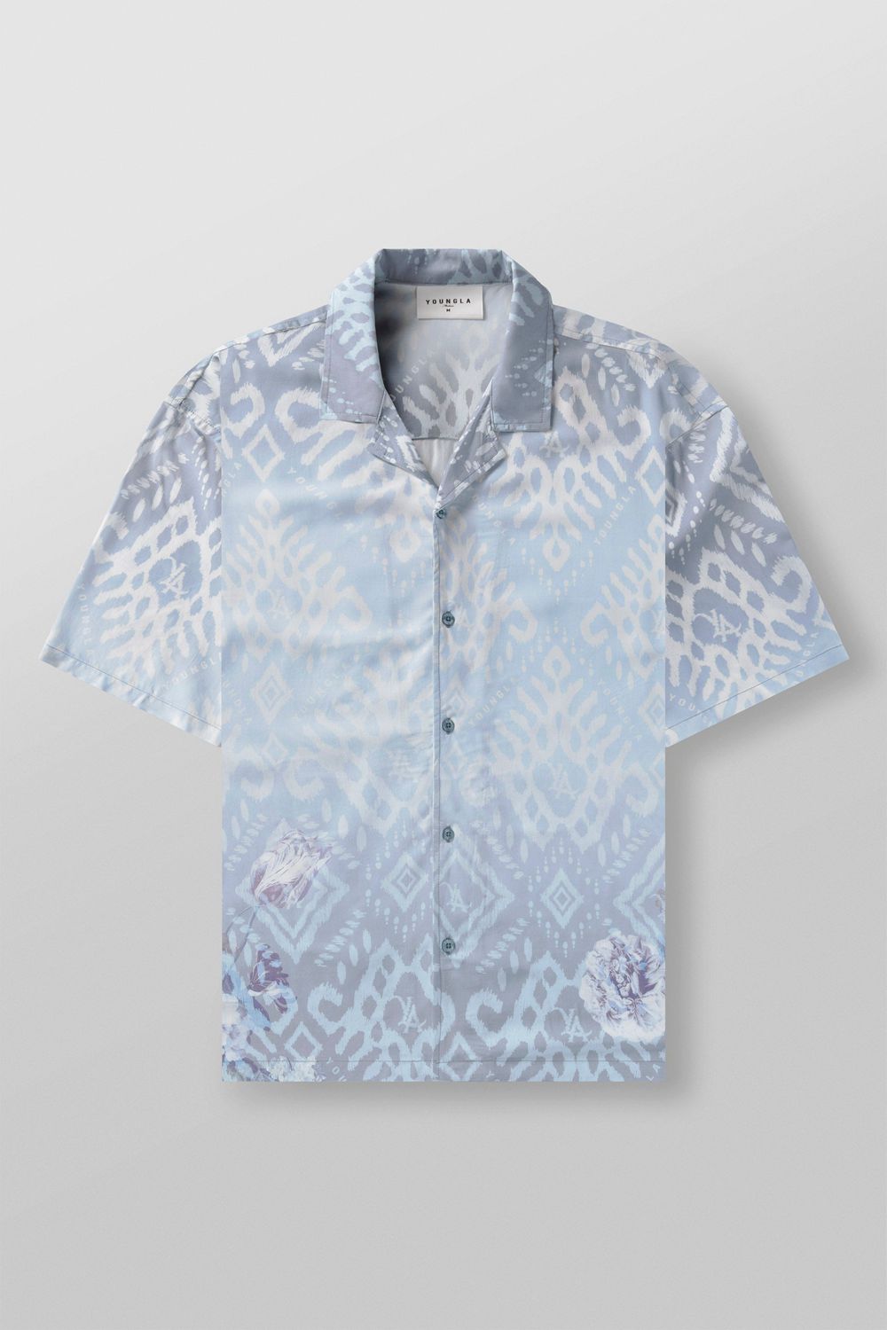 Young LA 4006 - Miami Sunset Shirts Blauw | XJPIO8749