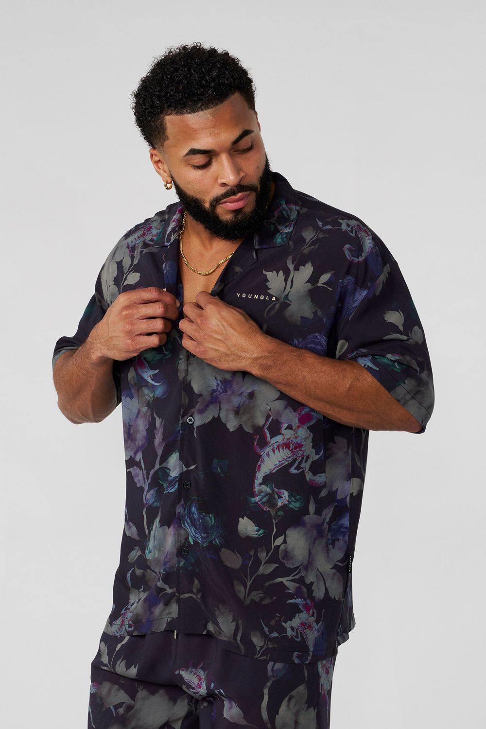 Young LA 4006 - Miami Sunset Shirts Gekleurd | DVYXW2603