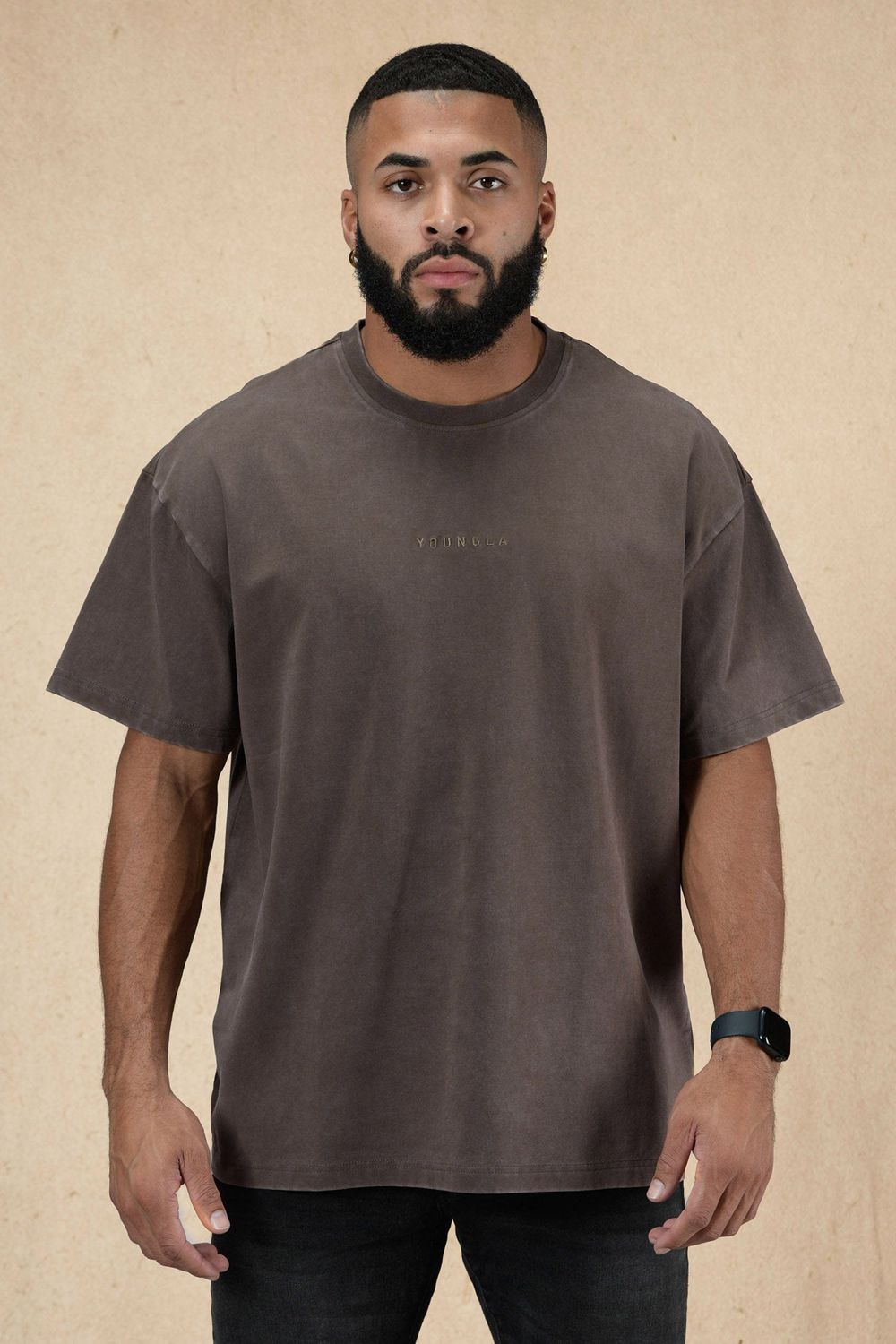 Young LA 420 Essential Oversized Tee Bruin | RVXLI3924