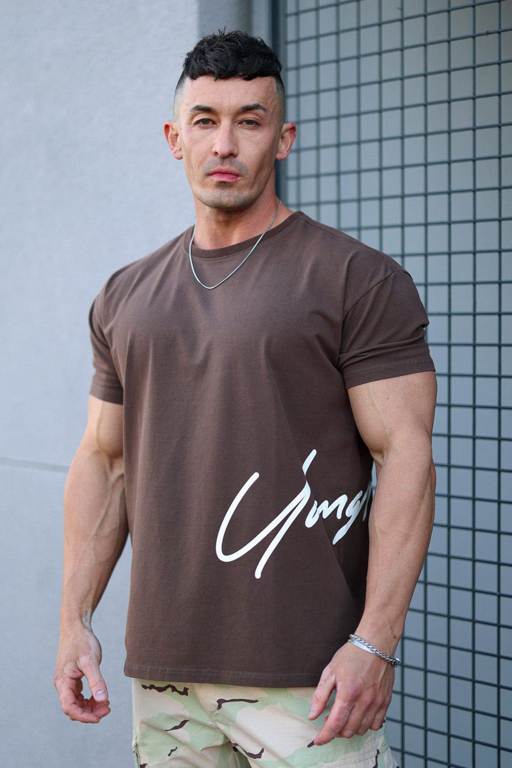 Young LA 462 - Side Signature Tees Bruin | BYXZD5364