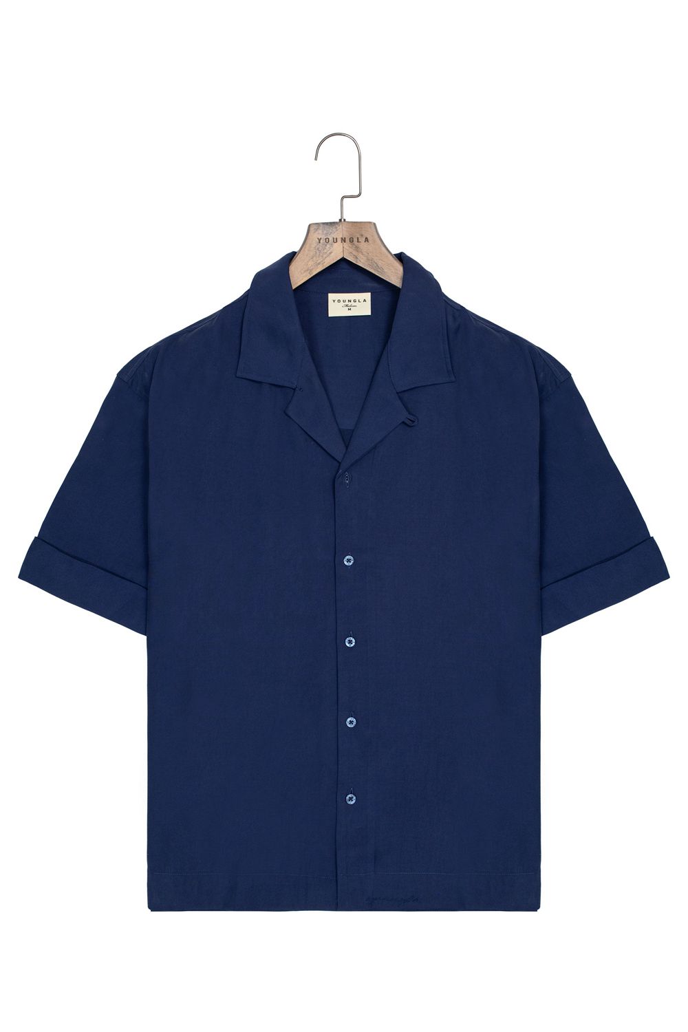 Young LA 468 Clase Shirts Donkerblauw | CUSJW9078