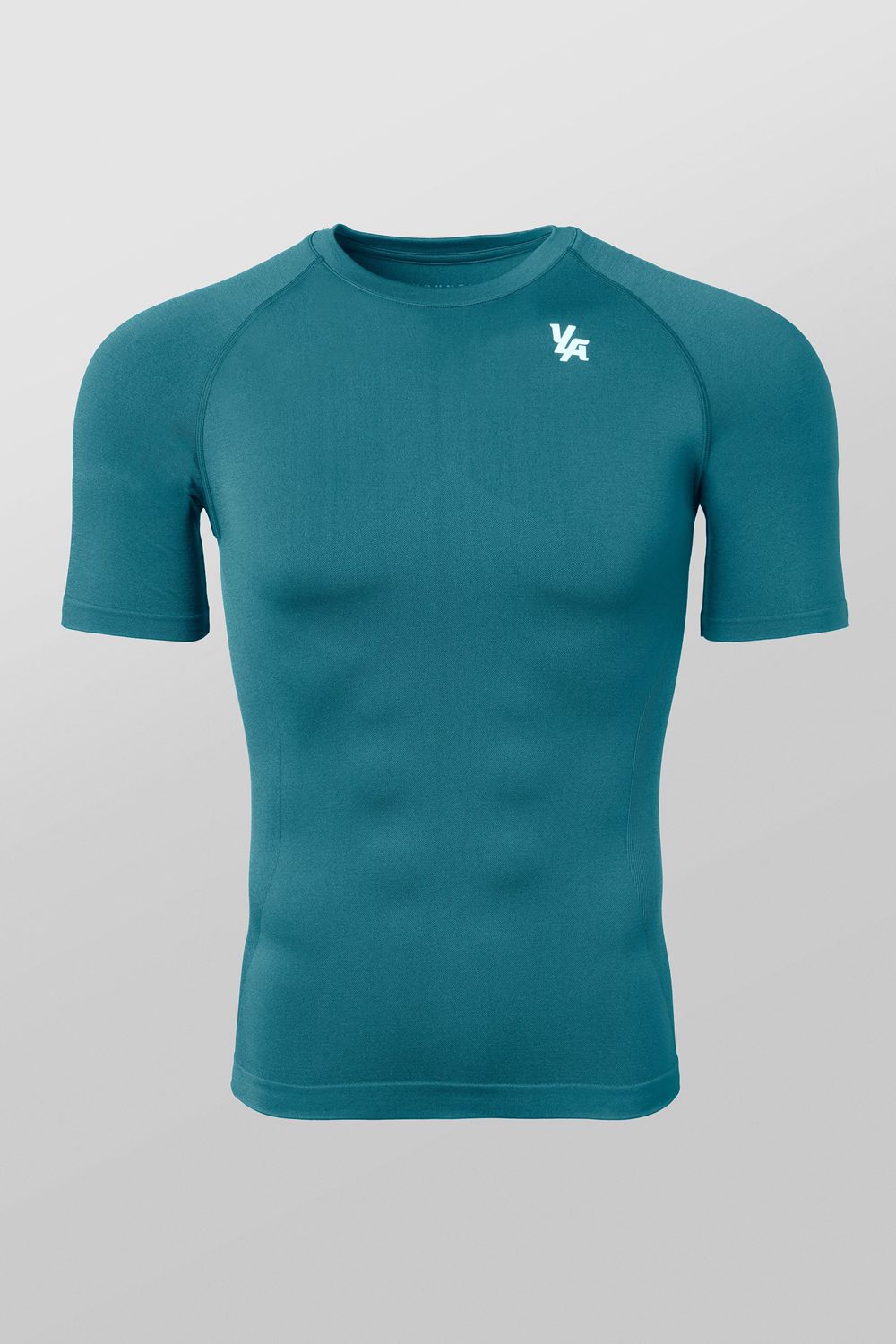 Young LA 477 - Combat Compression Tees Teal | FWZMX3586