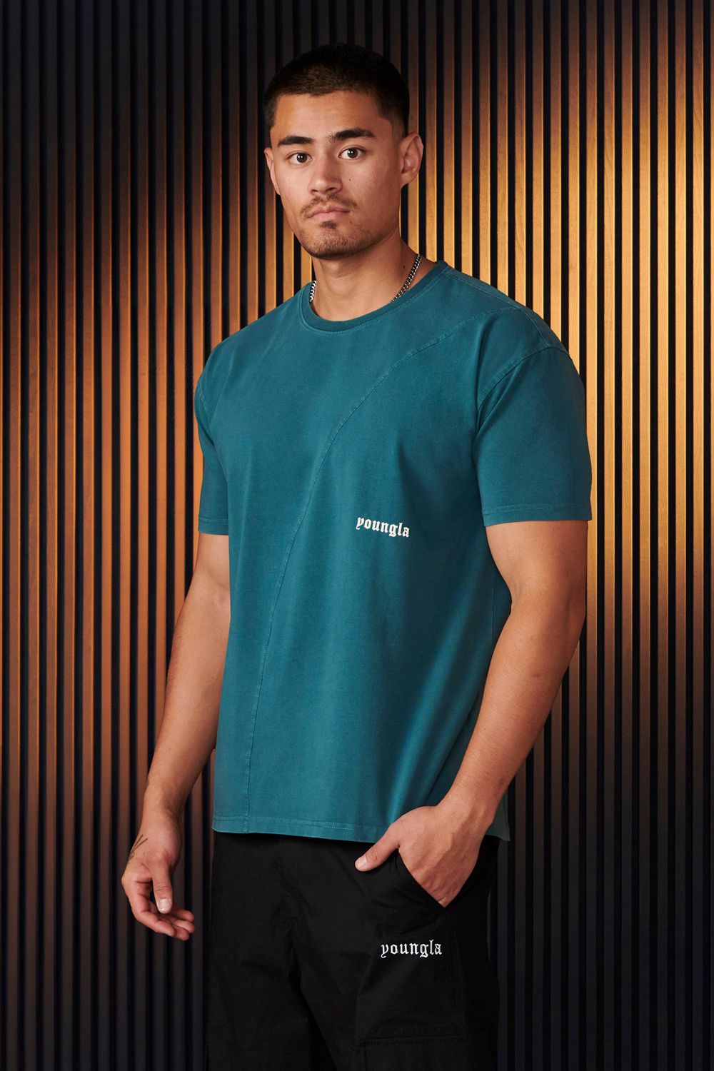 Young LA 478 - Infinity Tees Teal | ZWYVE0753