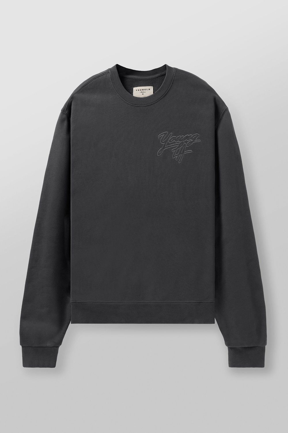 Young LA 5092 - Effortless Sets - Crewnecks Donkergrijs | OXIVM6451