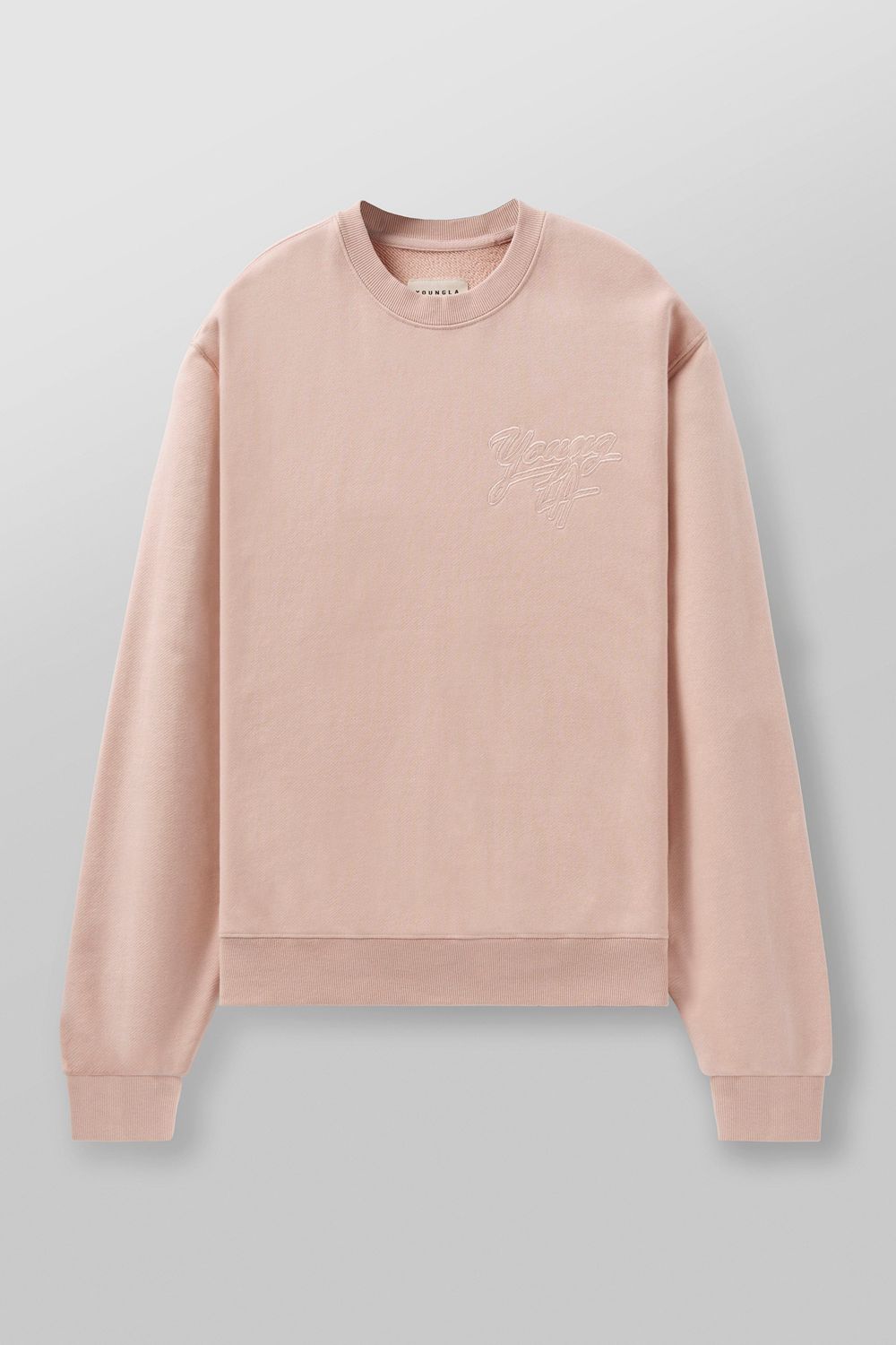 Young LA 5092 - Effortless Sets - Crewnecks Roze | ZPUIN1380