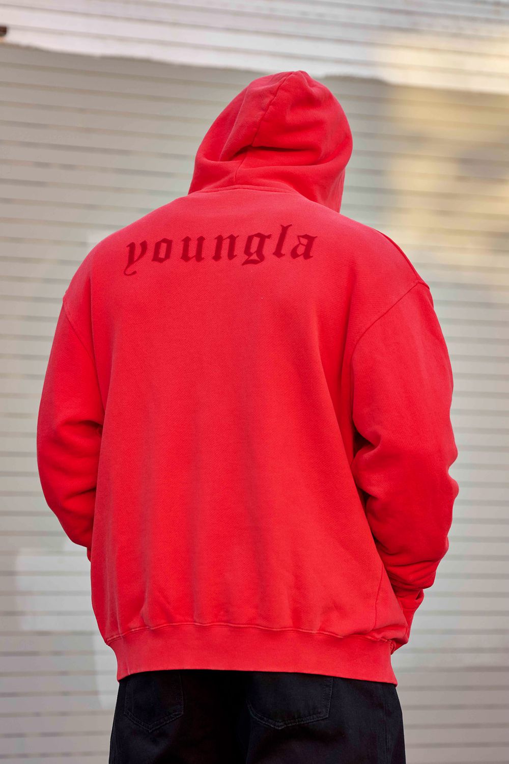 Young LA 514 - Monarch Zip-Up Hoodie 2.0 Rood | DYKSZ0849