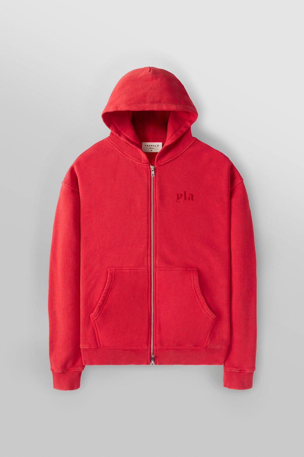 Young LA 514 - Monarch Zip-Up Hoodie 2.0 Rood | DYKSZ0849