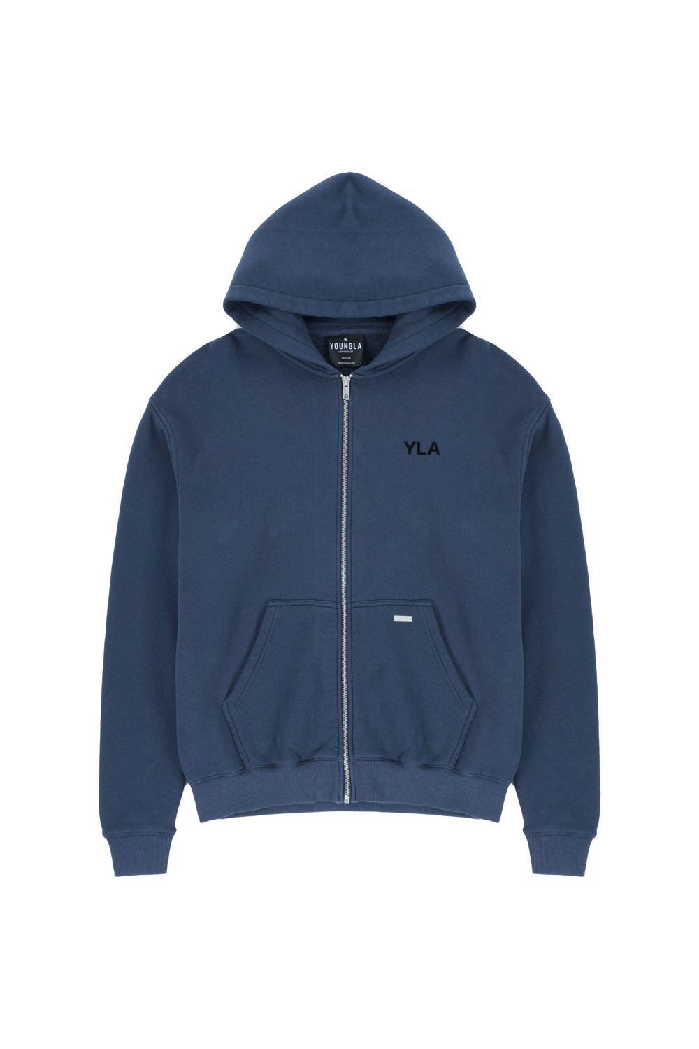 Young LA 515 Monarch Zip-Up Hoodie Blauw | EBWJK2970