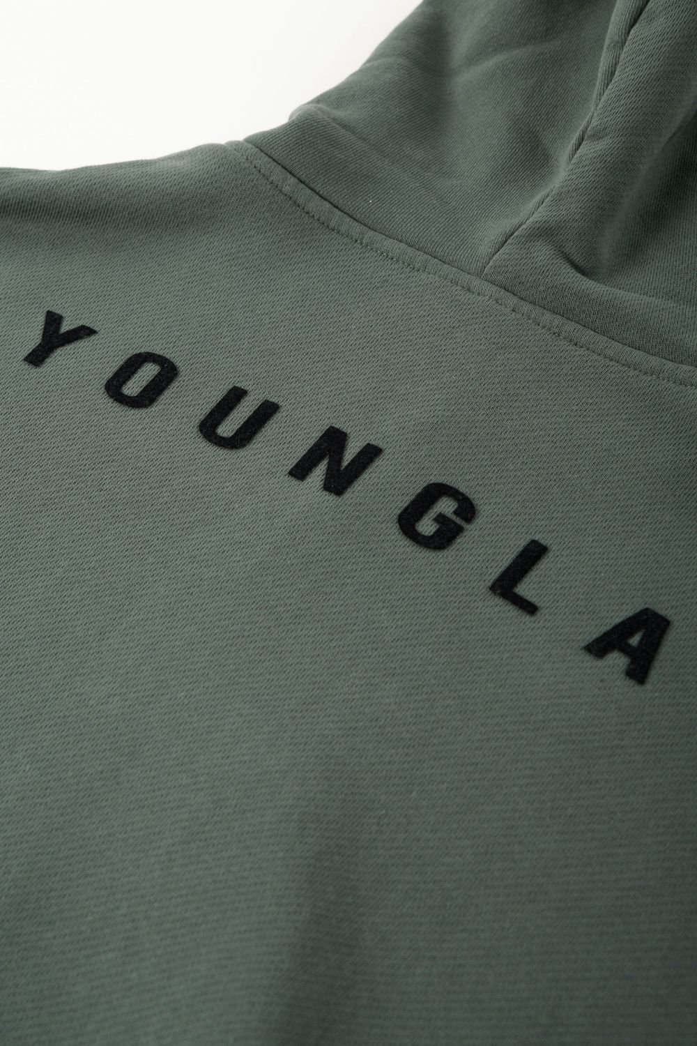 Young LA 515 Monarch Zip-Up Hoodie Olijfgroen | OCUJL5940