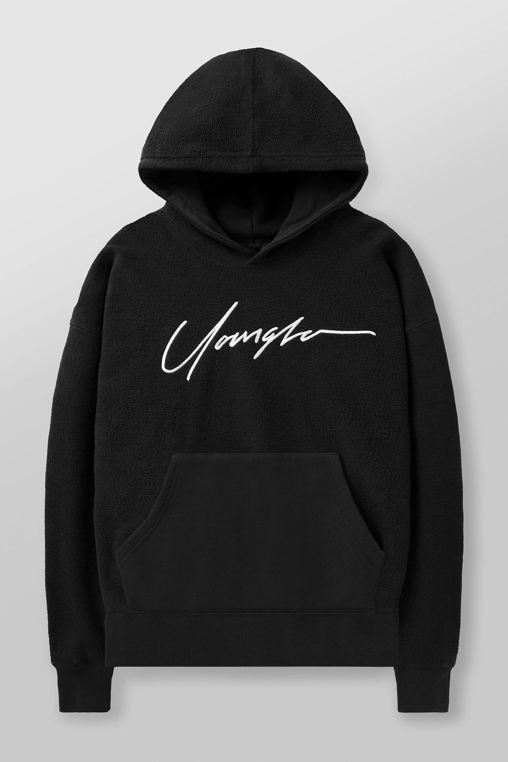 Young LA 524 - Reverse Terry Hoodies Zwart | GZPDF7896