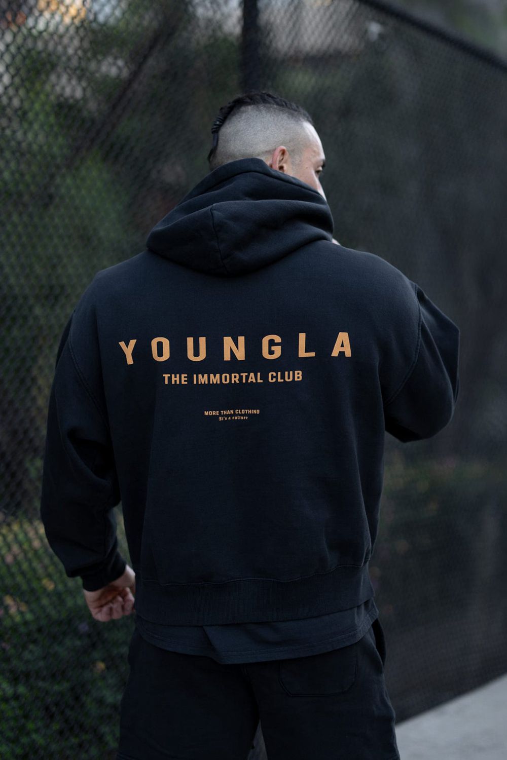 Young LA 533 - Immortal Club Hoodies Zwart | EAUZM3056