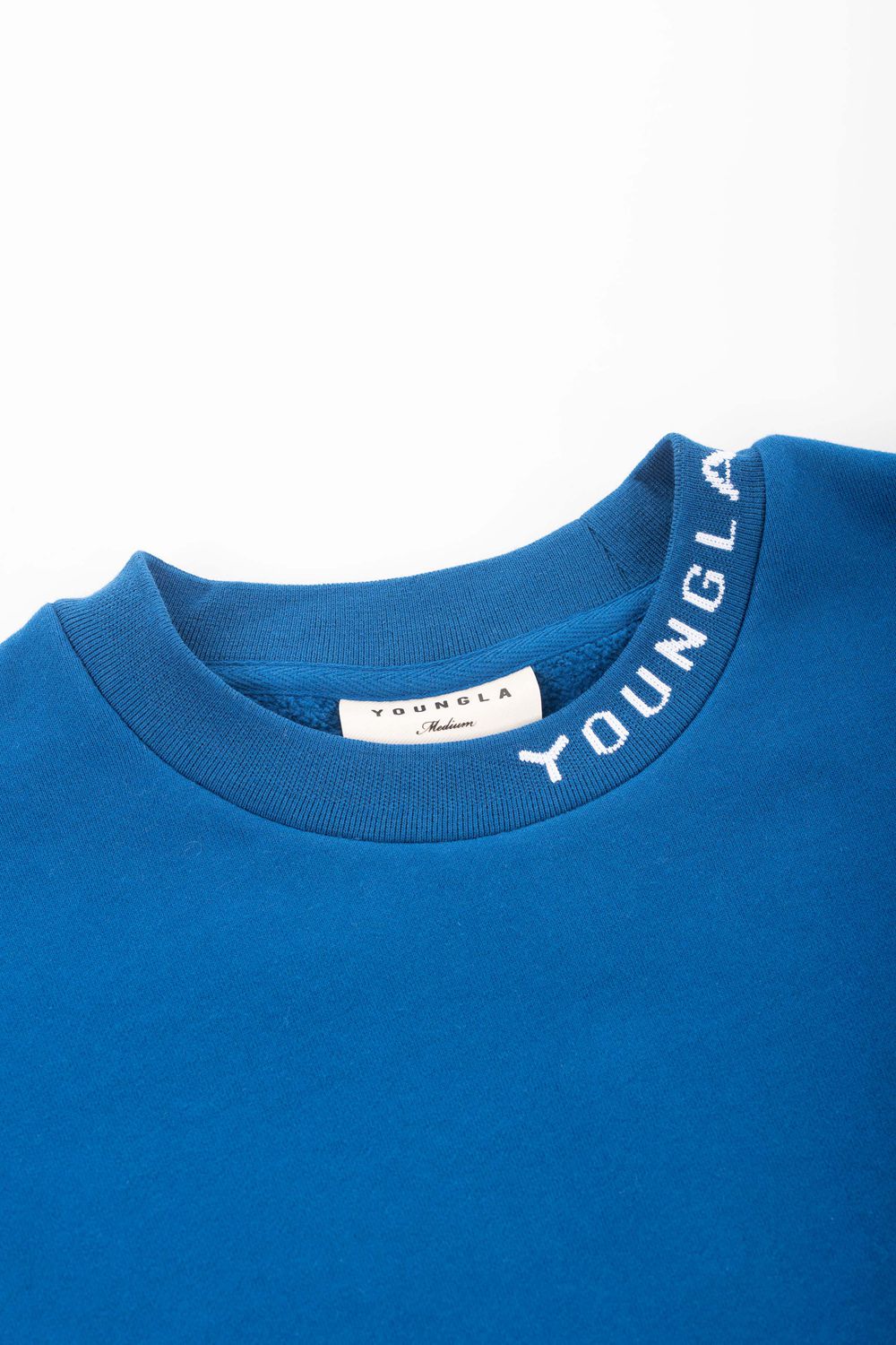 Young LA 557 Trademark Crewnecks Blauw | BHUCK3758