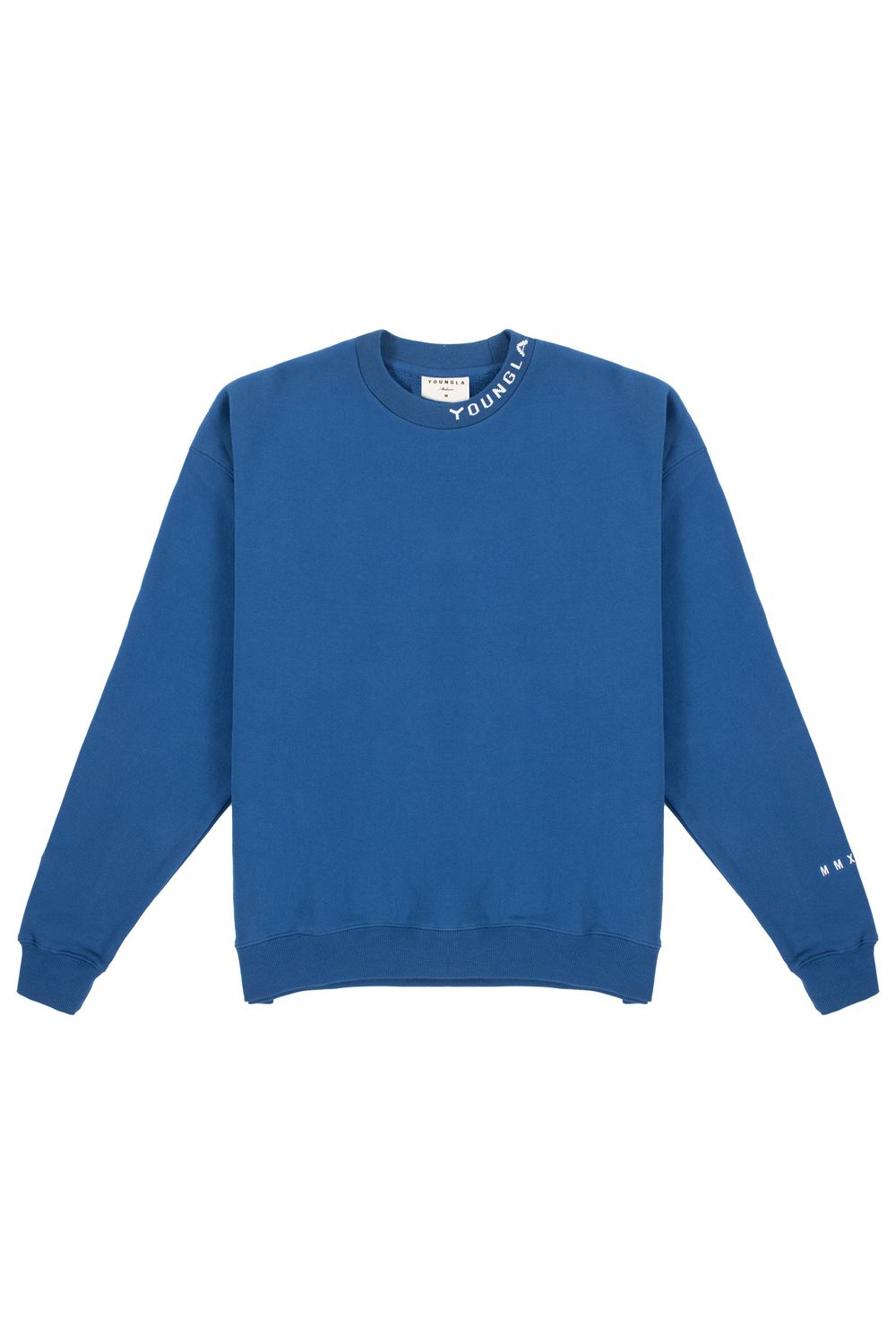 Young LA 557 Trademark Crewnecks Blauw | BHUCK3758