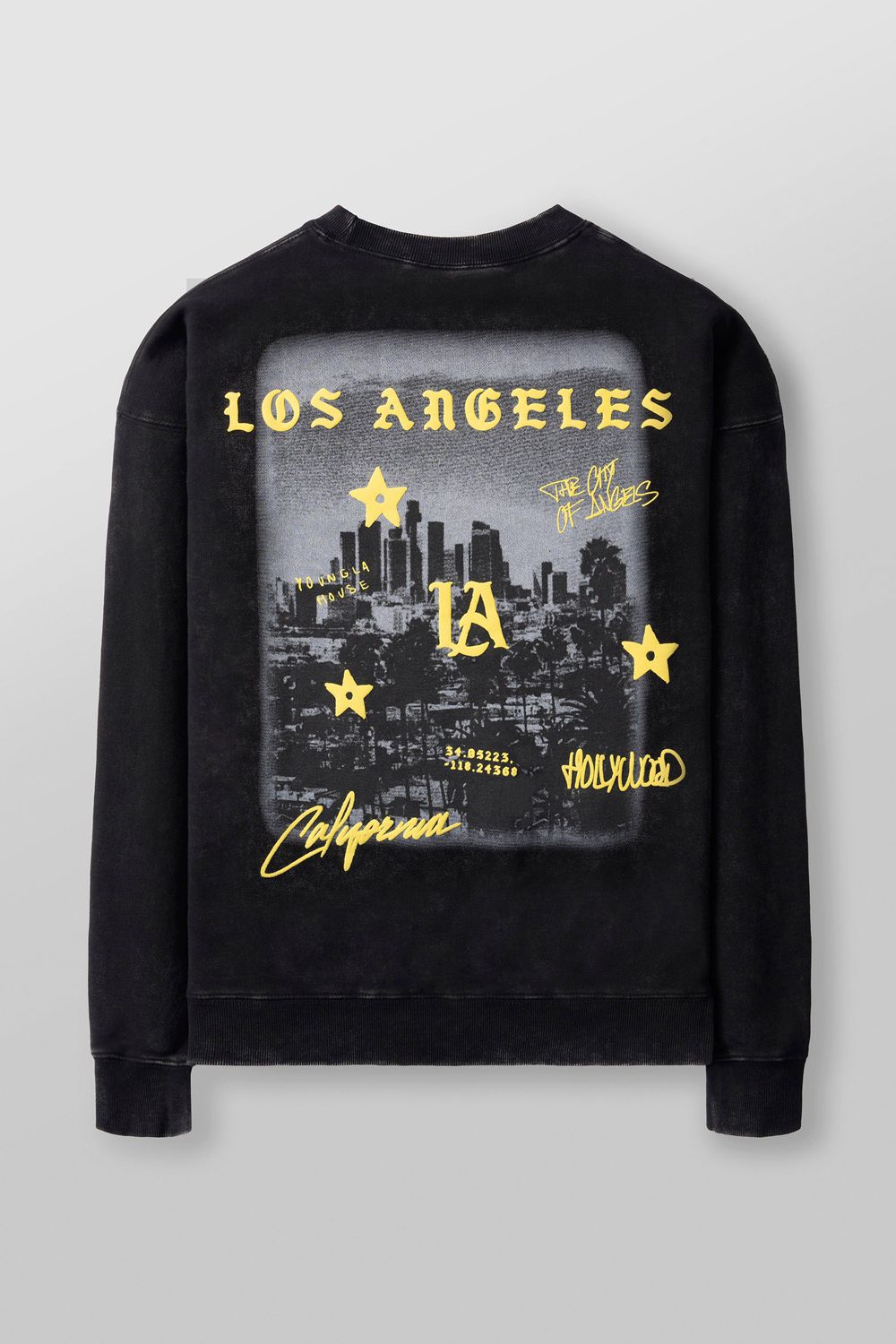 Young LA 565 - Us Tour Crewnecks Zwart | GBKOI1854