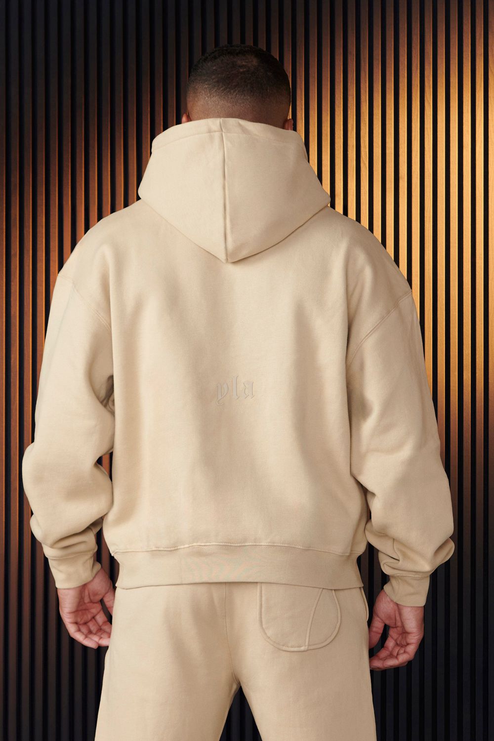 Young LA 566 - Cloud 9 Hoodies Beige | VKYNQ7860