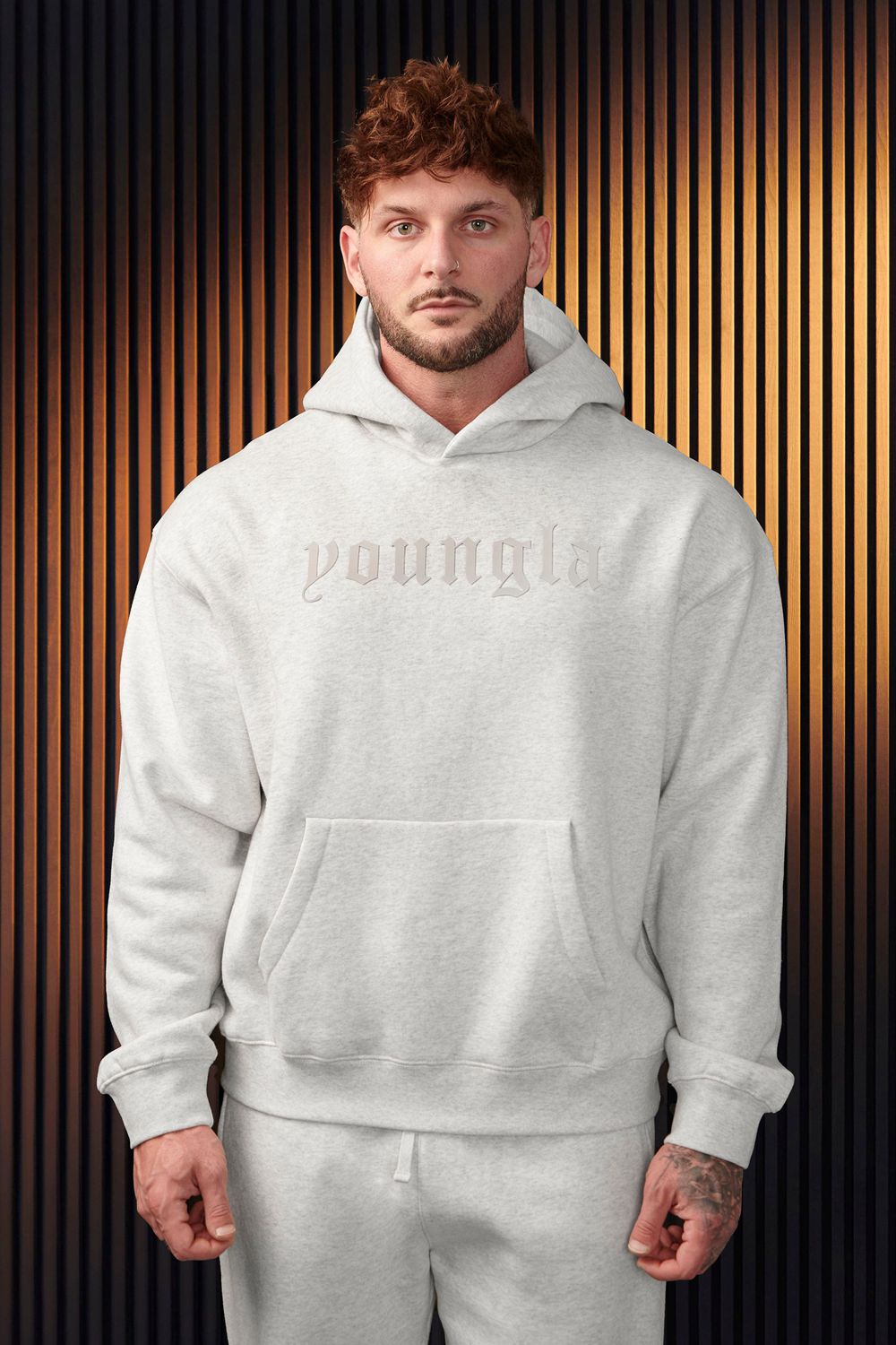 Young LA 566 - Cloud 9 Hoodies Wit | DMCPX5047