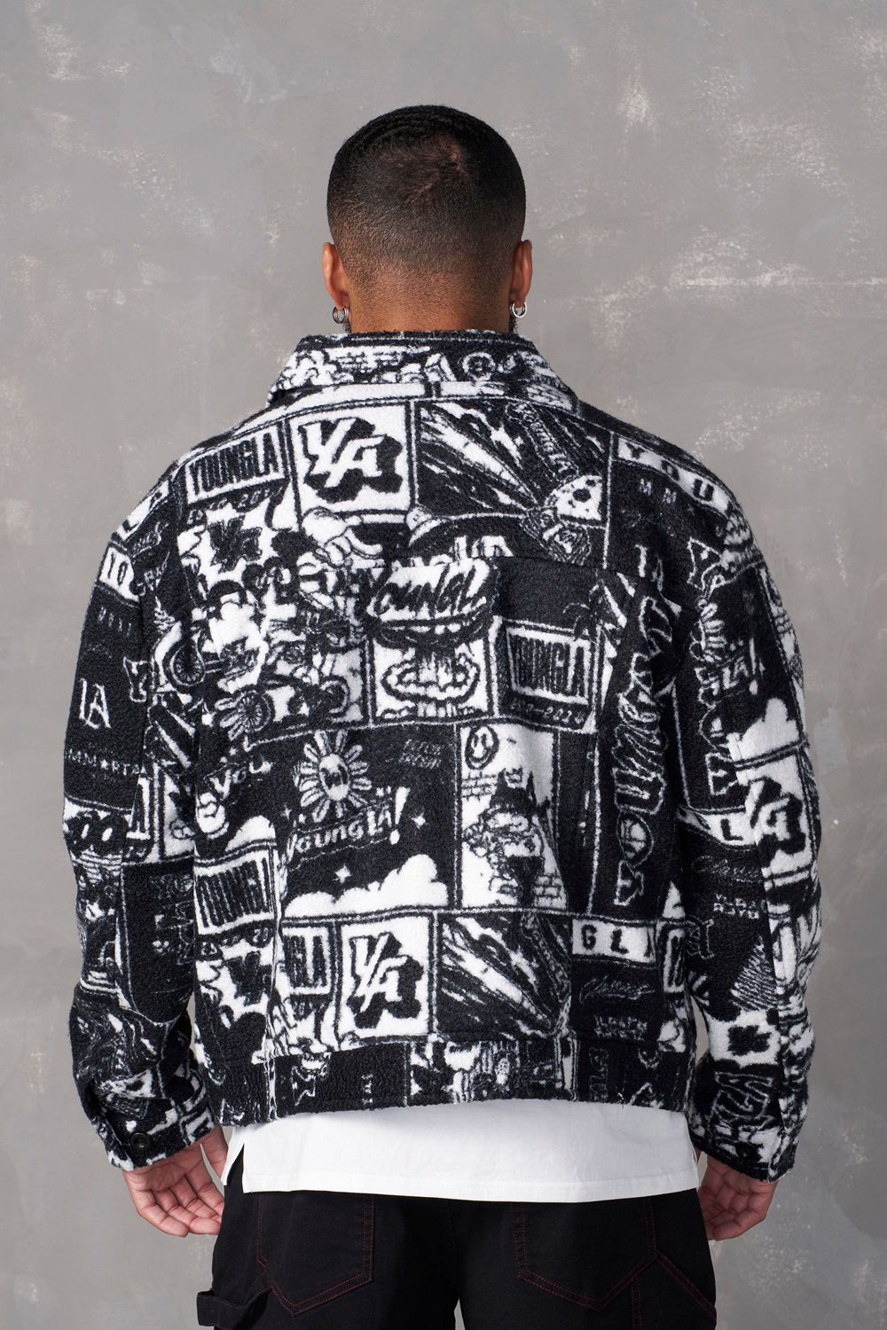 Young LA 571 - Storyboard Jackets Zwart | OIMQY2045