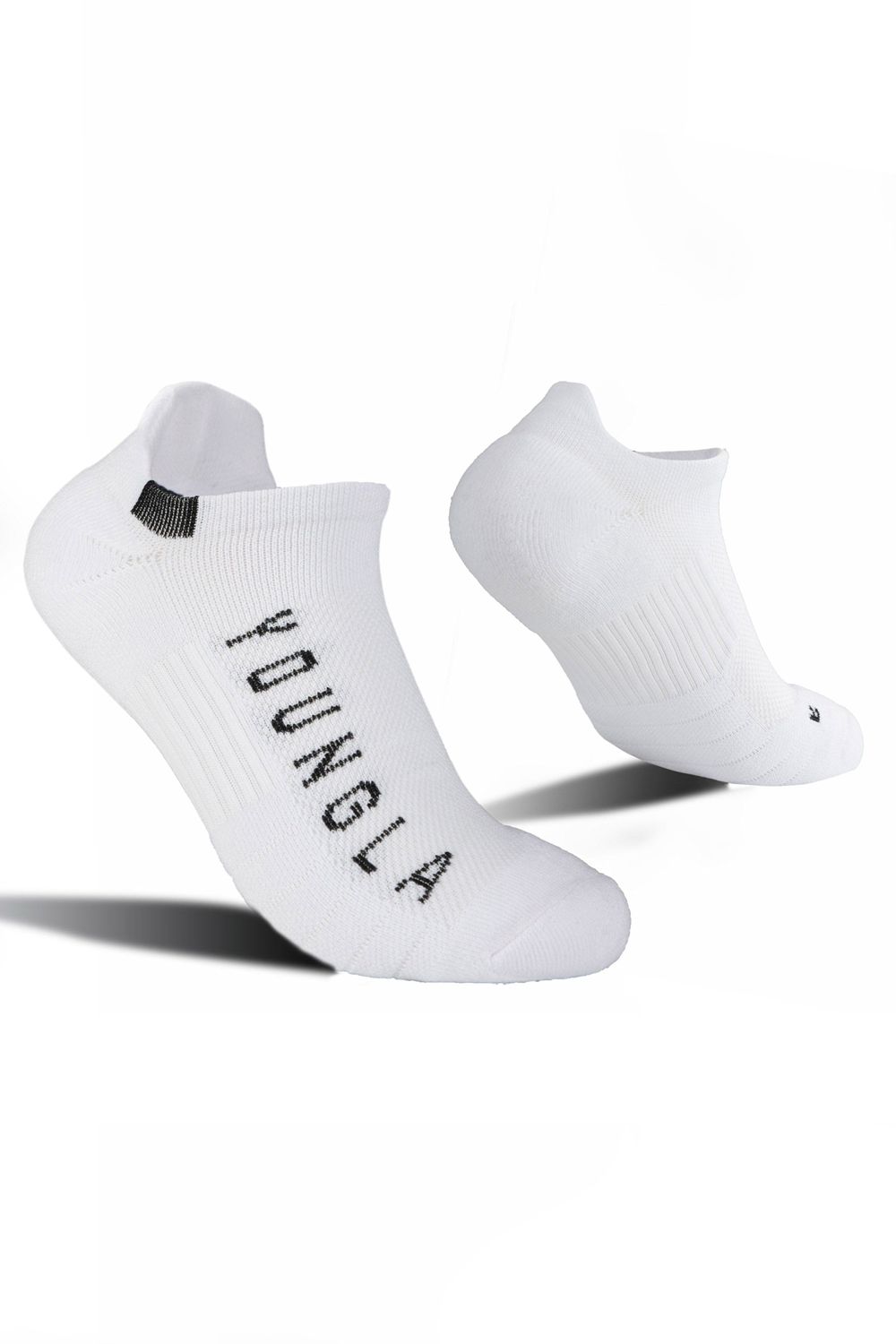 Young LA 710 Performance Ankle Socks 3-Pack Wit | SVERA3406