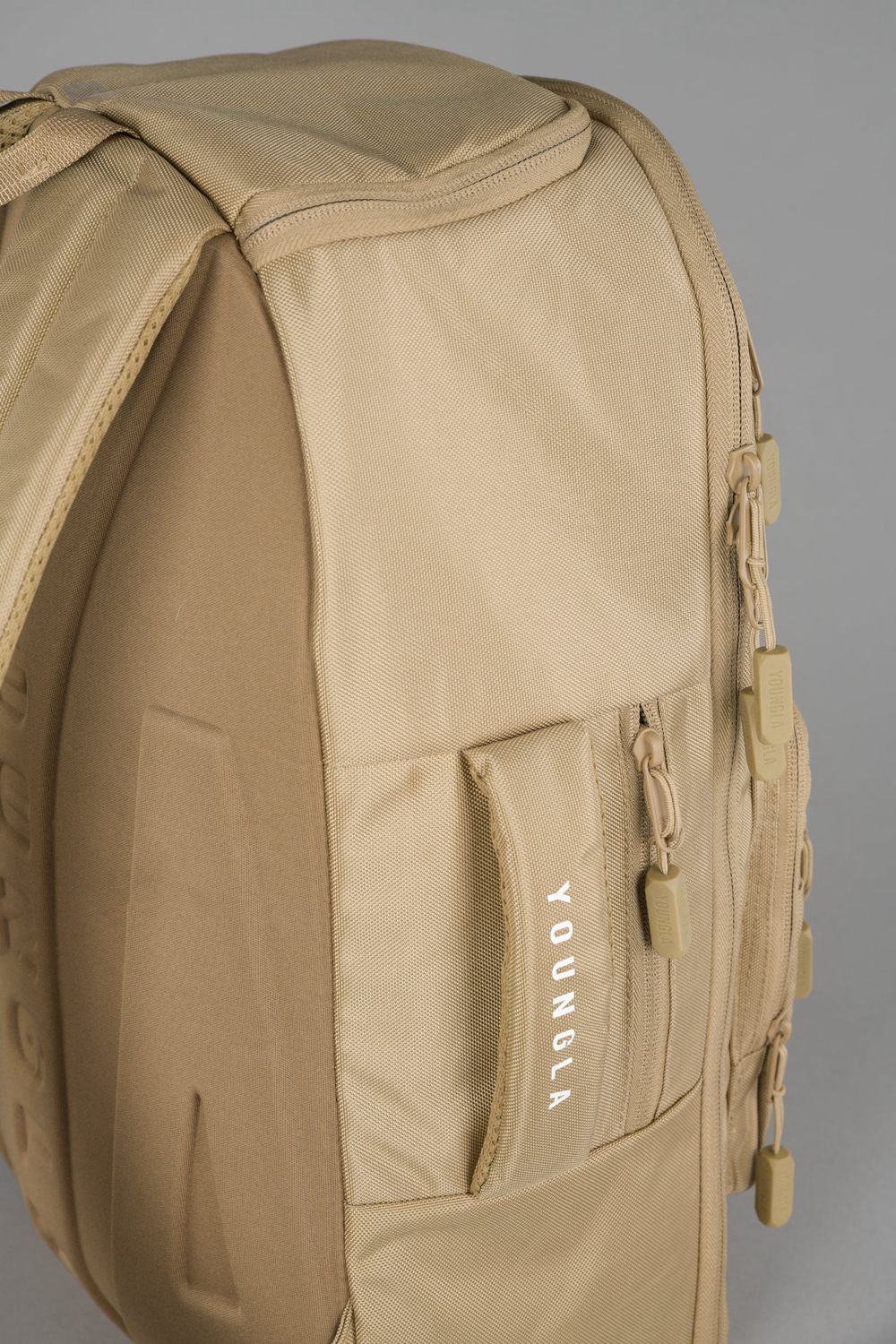 Young LA 730 Expedition Backpacks Khaki | BWIOM3917