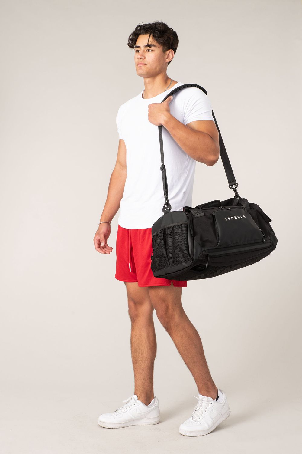 Young LA 741 Hybrid Duffle Backpacks Zwart | TNOKZ1746