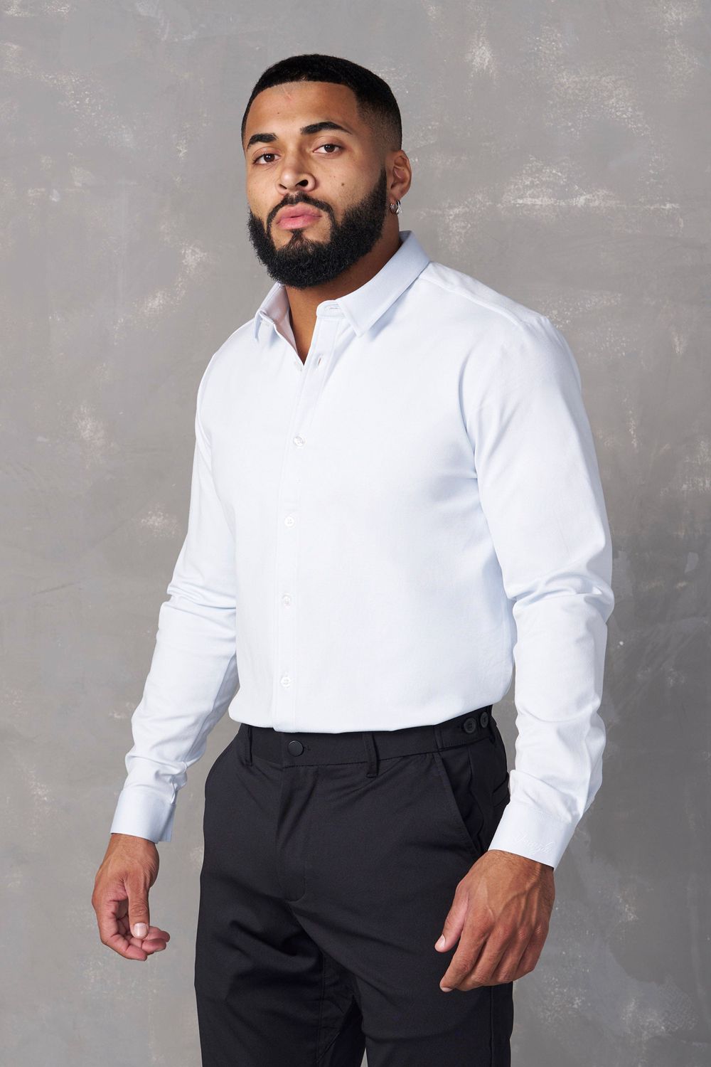 Young LA 803 - Formal Dress Shirts Wit | WXBMY7361