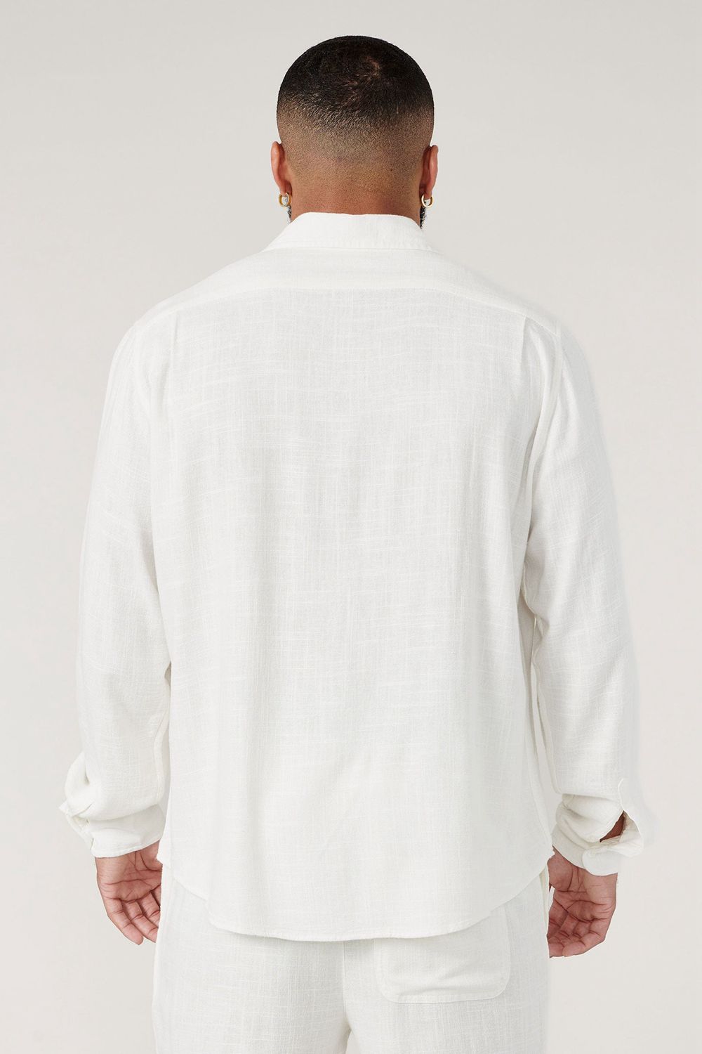 Young LA 825 - Simply Linen Shirts Wit | MOQBT5641