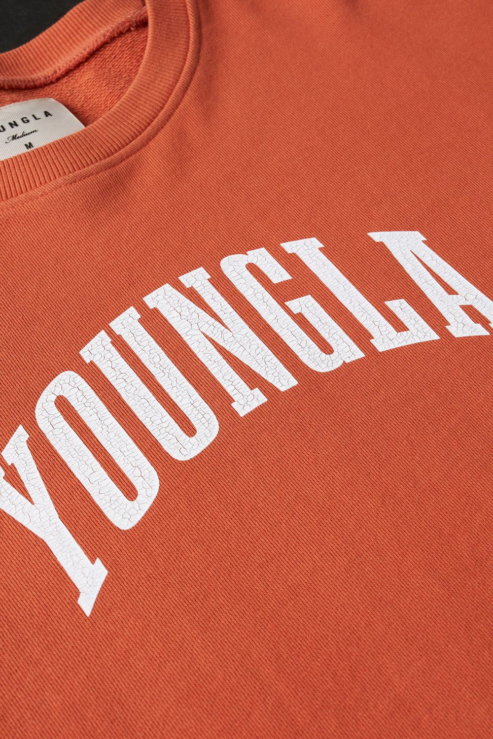 Young LA 826 - Uni Crewneck Oranje | LZCRJ1490