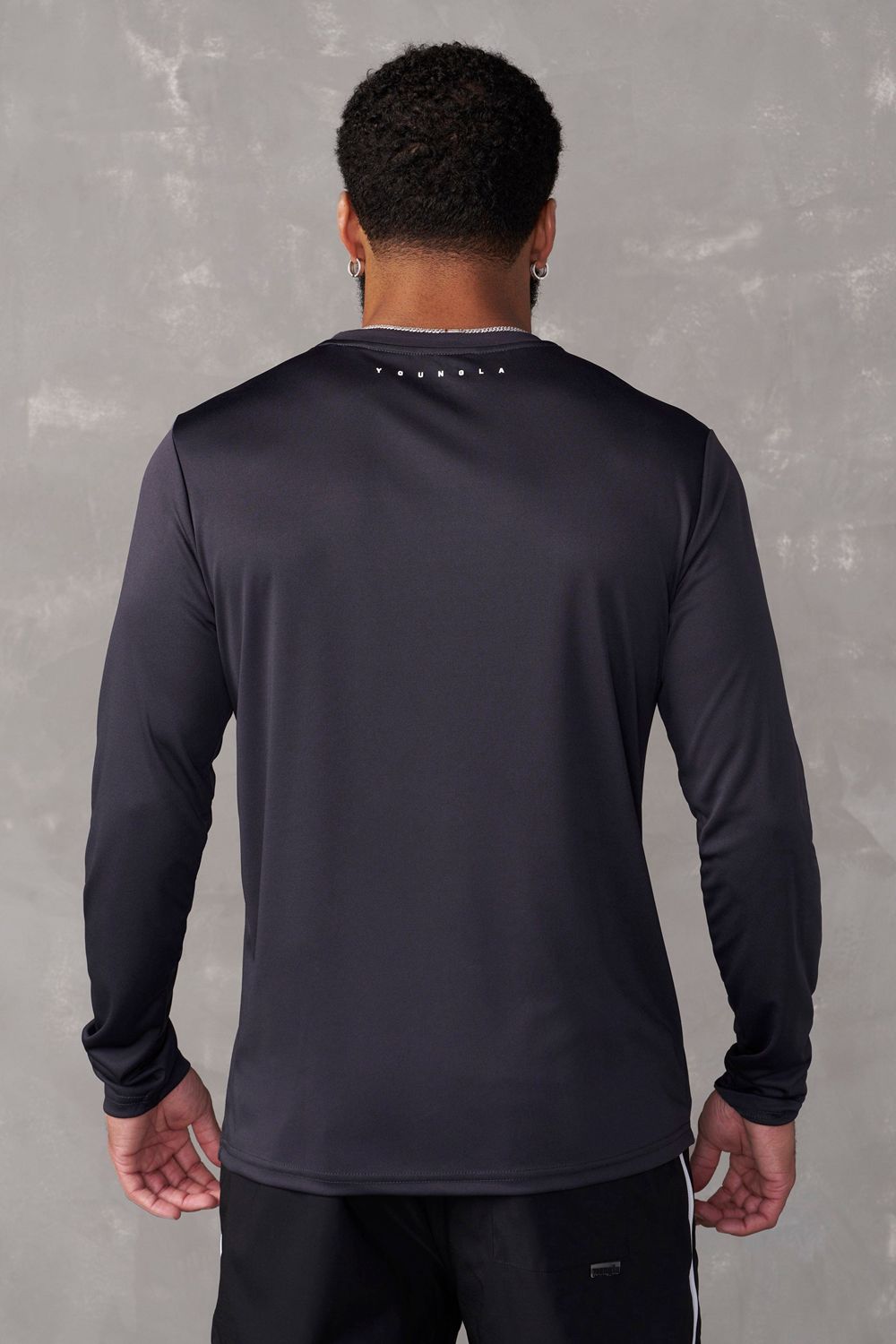 Young LA 835 - Fittech Longsleeves Donkergroen | NYZRP4109