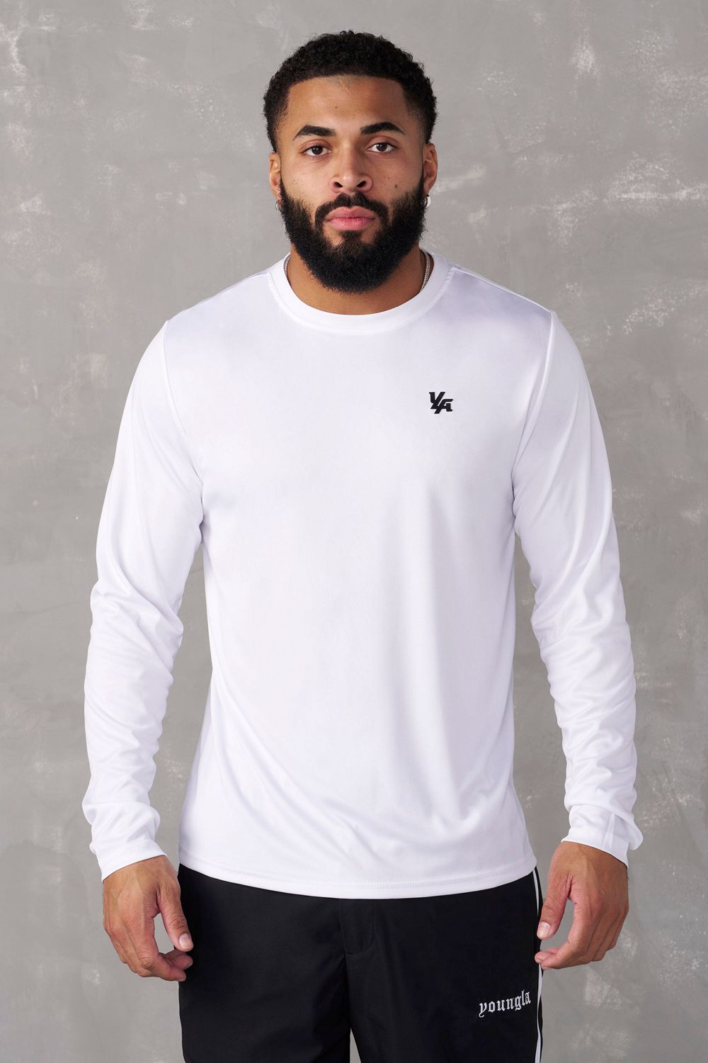 Young LA 835 - Fittech Longsleeves Wit | HINRY9348